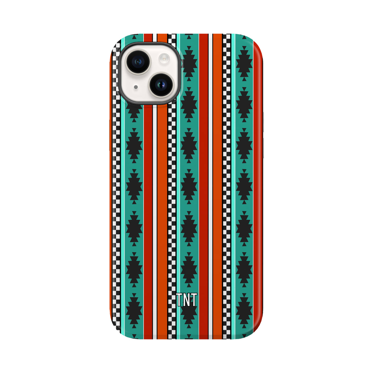 Halloween Striped Aztec Western Tough MagSafe Phone Case
