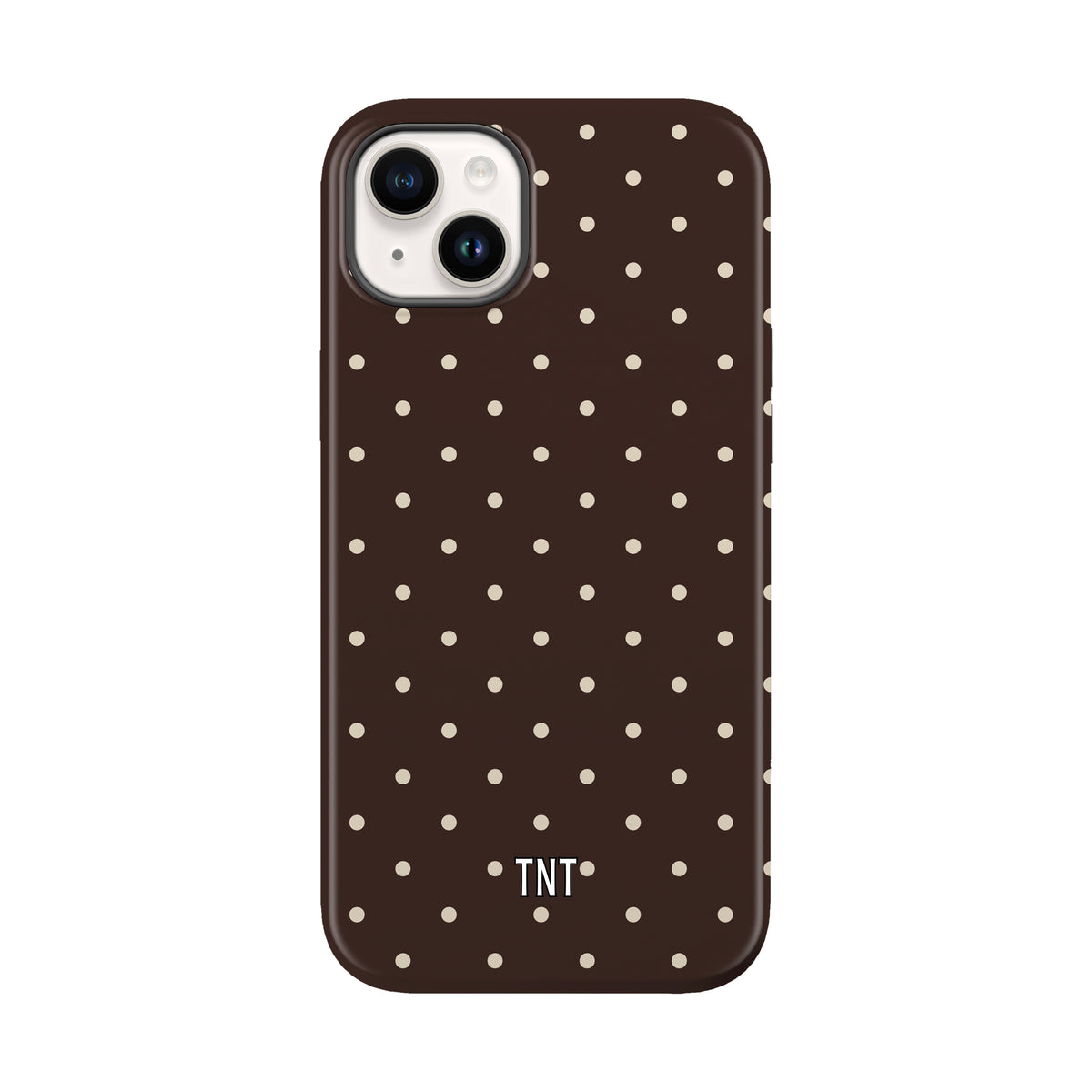 Brown Polka Dot Tough MagSafe Phone Case