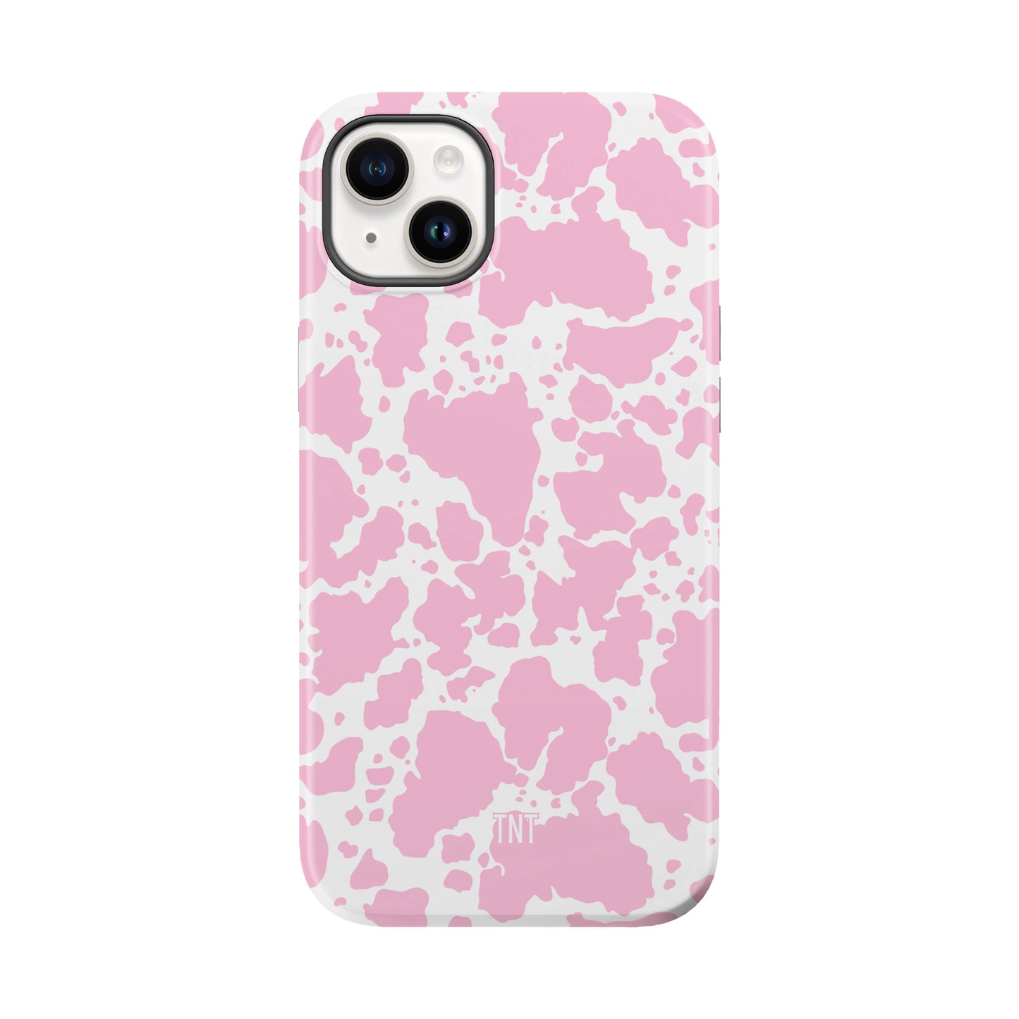 Pink Cowprint Valentine Tough Magnetic Phone Case