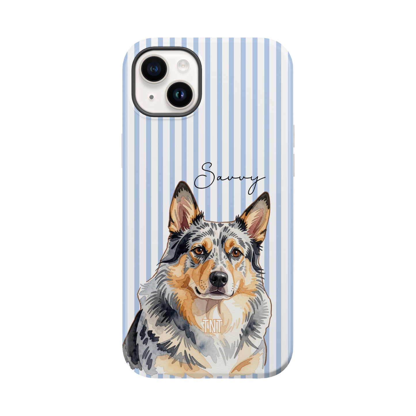 Custom Pet Watercolor Portrait Phone Case Customizable Personalized Keep Sake Photo Case