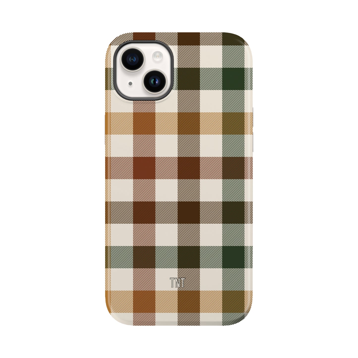 Autumn Check Plaid Tough MagSafe Phone Case