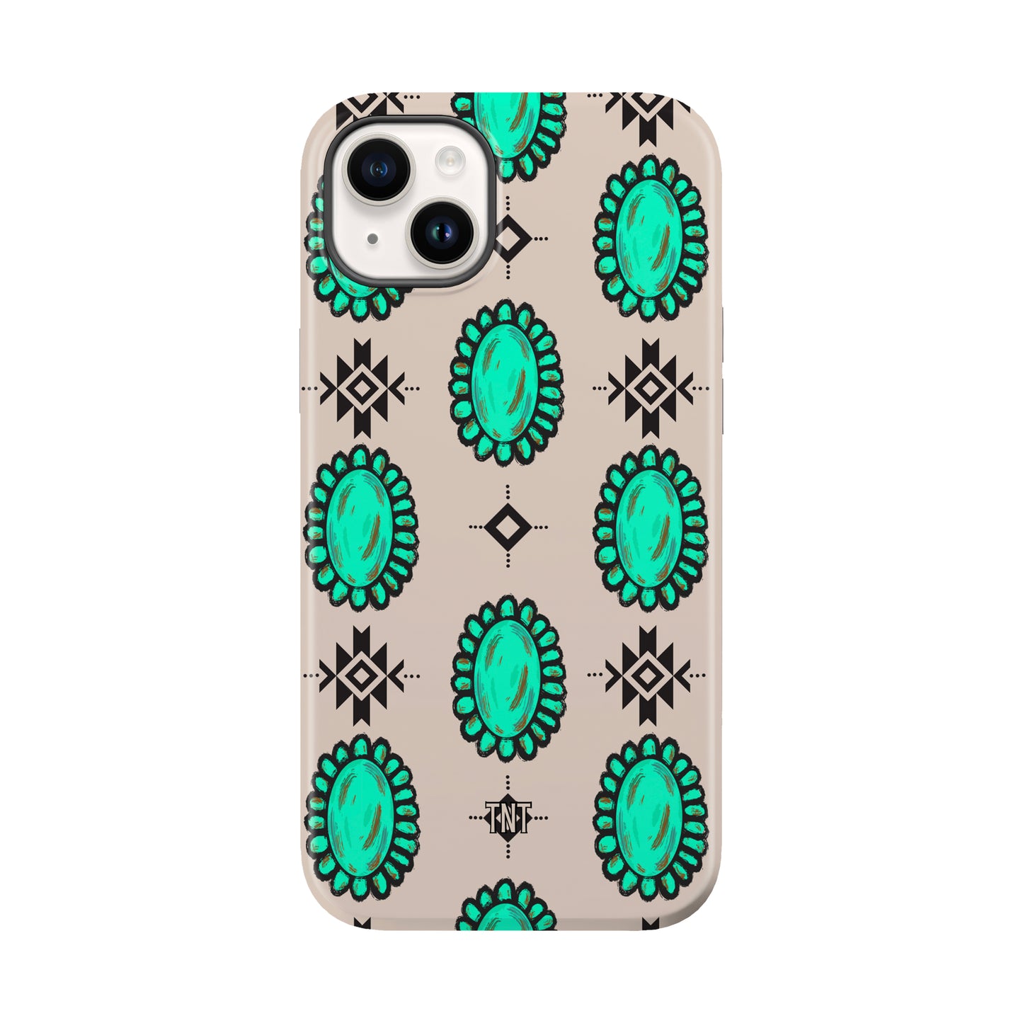 Western Concho Turquoise Tough MagSafe Phone Case
