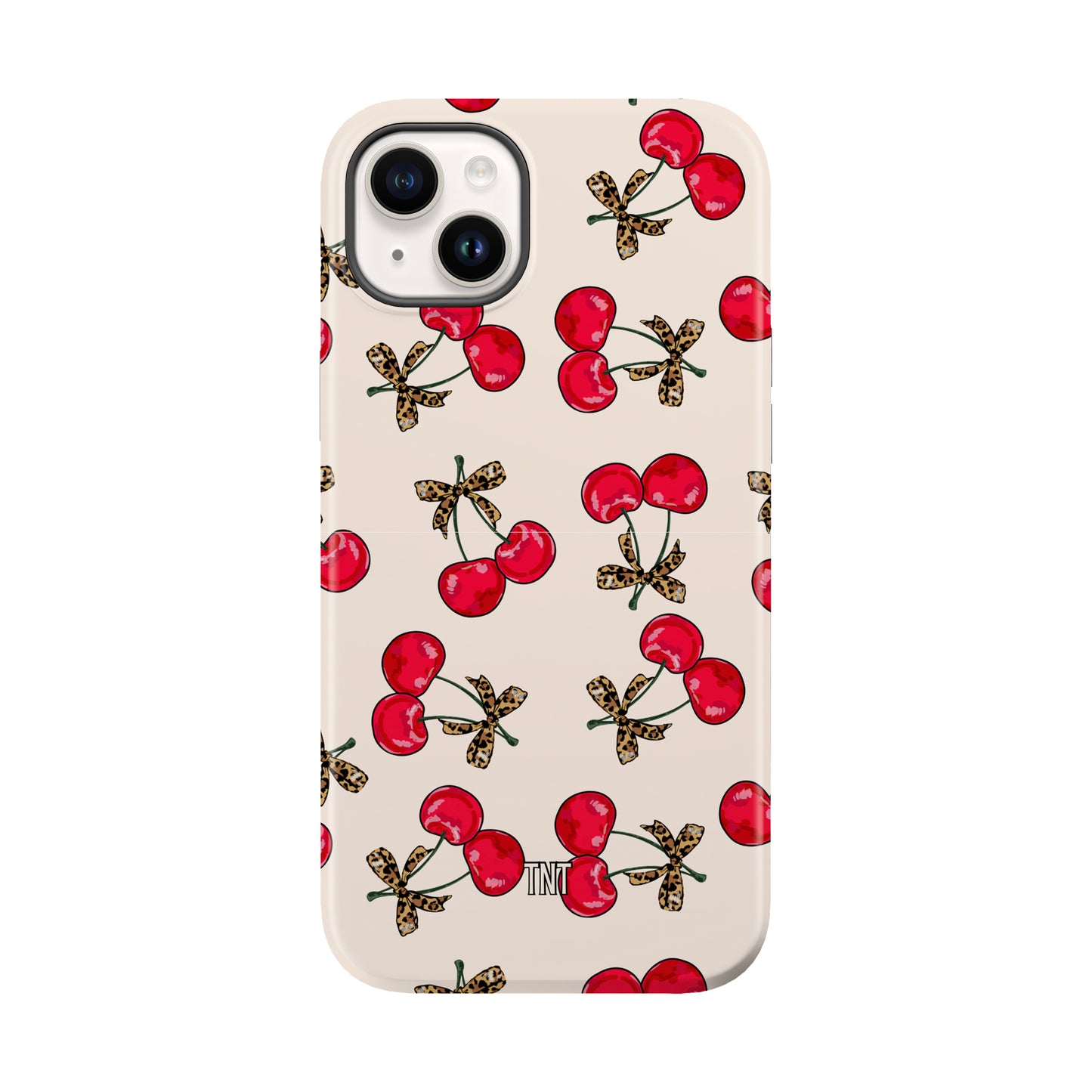 Cheetah Cherries Trendy Tough MagSafe Phone Case