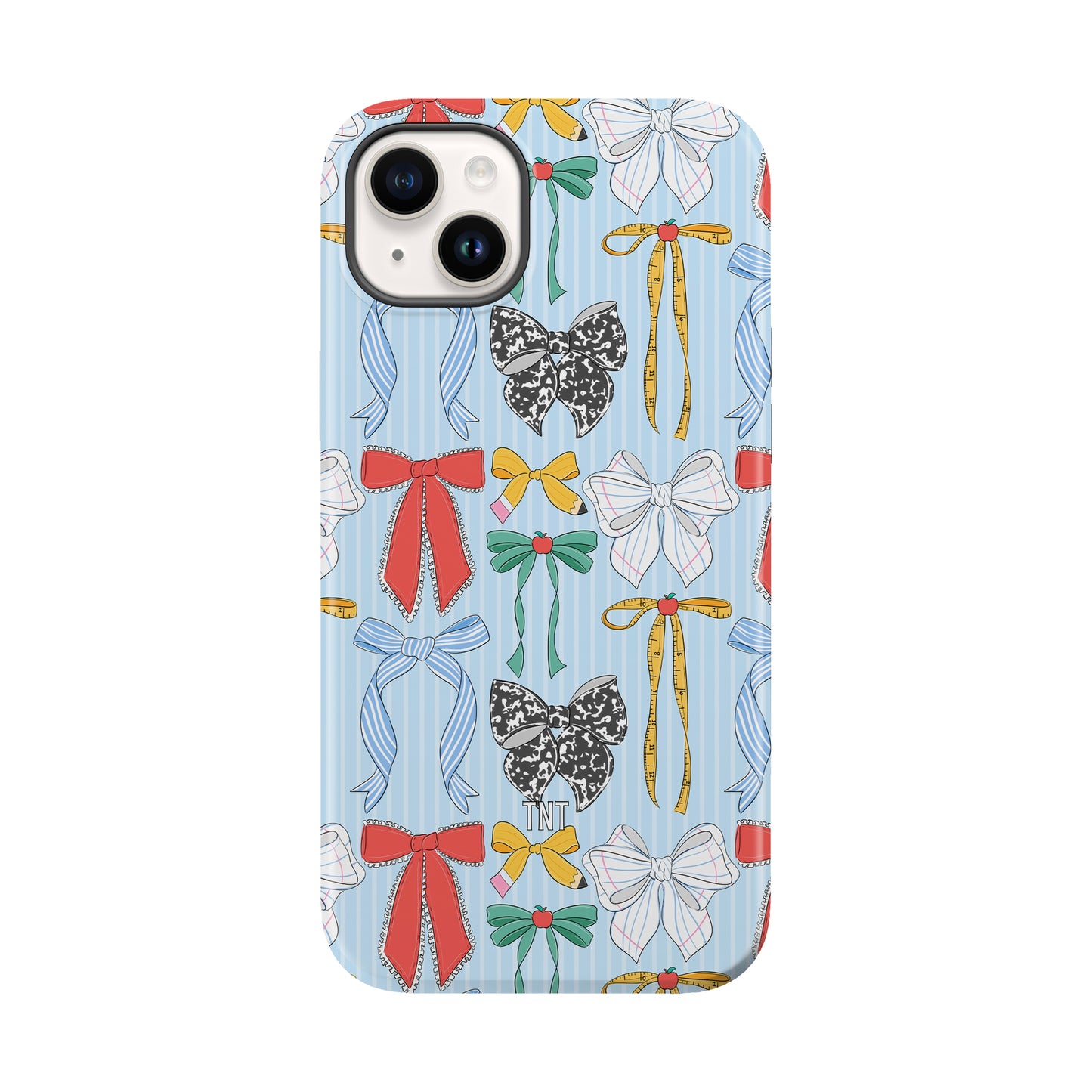 Back To School Teacher Bow Collage Tough MagSafe Phone Case