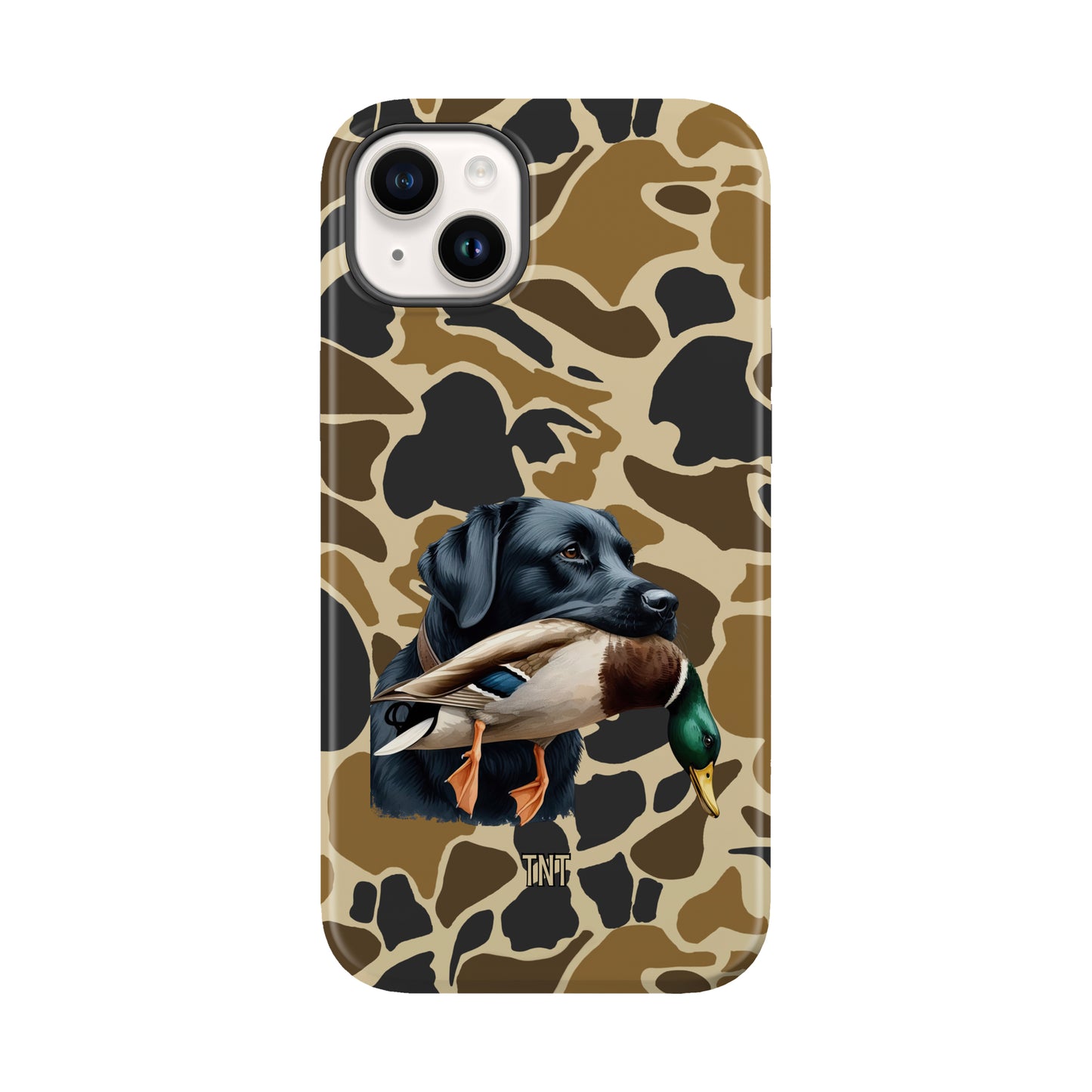 Black Lab Duck Camo Hunting Tough MagSafe Phone Case (Copy)