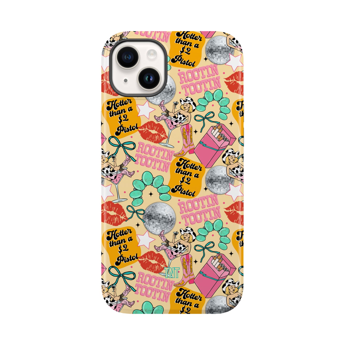 Cowgirl Collage Tough MagSafe Phone Case