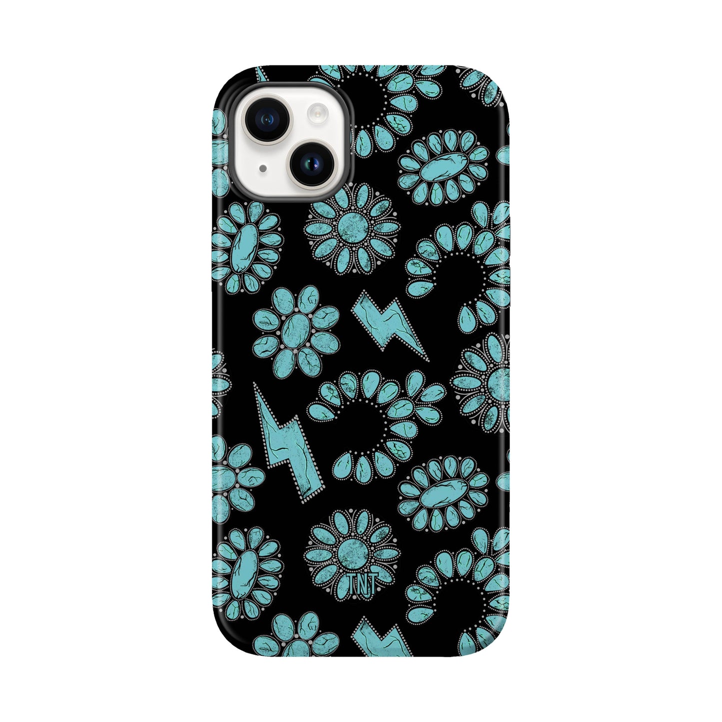 Turquoise Jewelry Western Tough Magnetic Phone Case