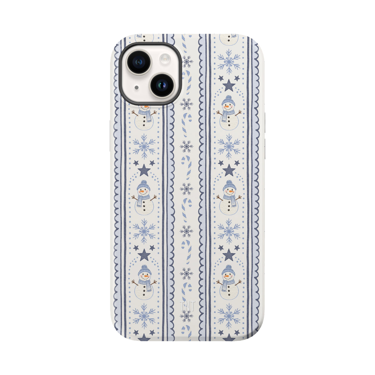 LIMITED EDITION Striped Snowman Tough MagSafe Phone Case