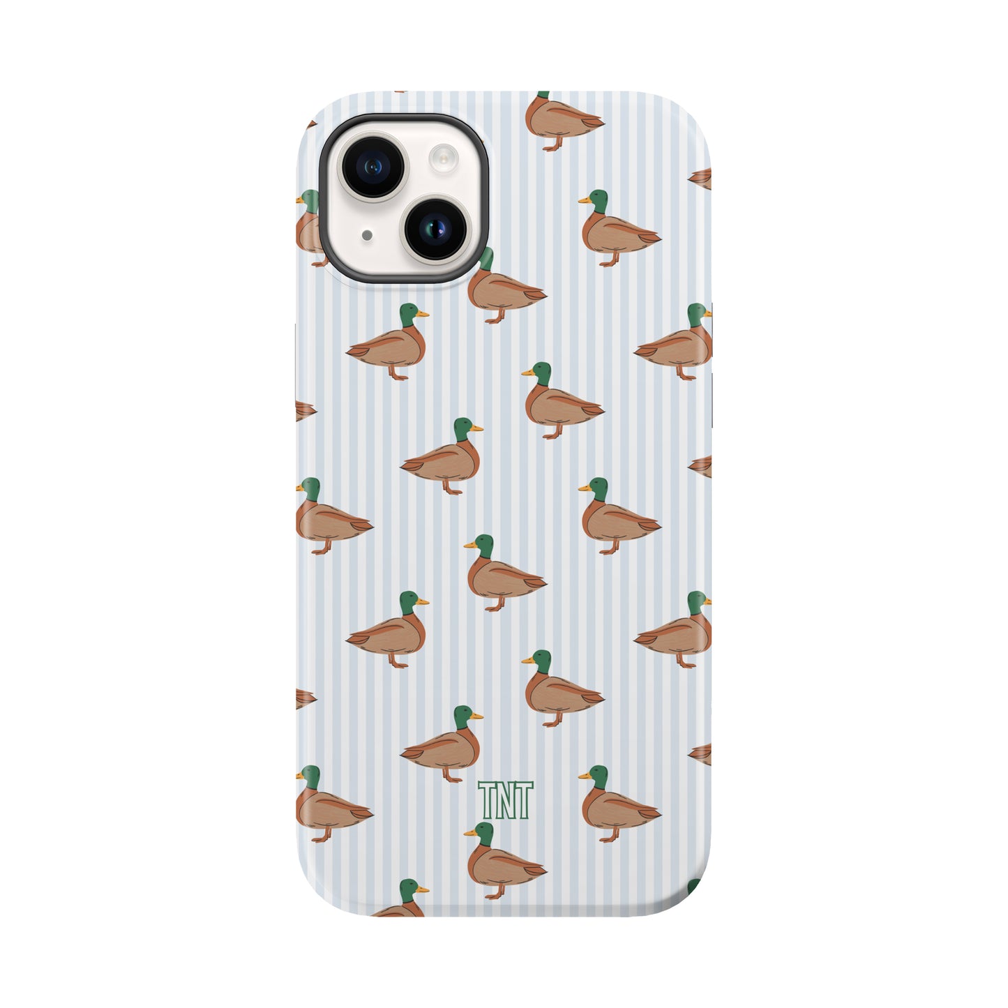 Striped Ducks Trendy Outdoors Tough MagSafe Phone Case