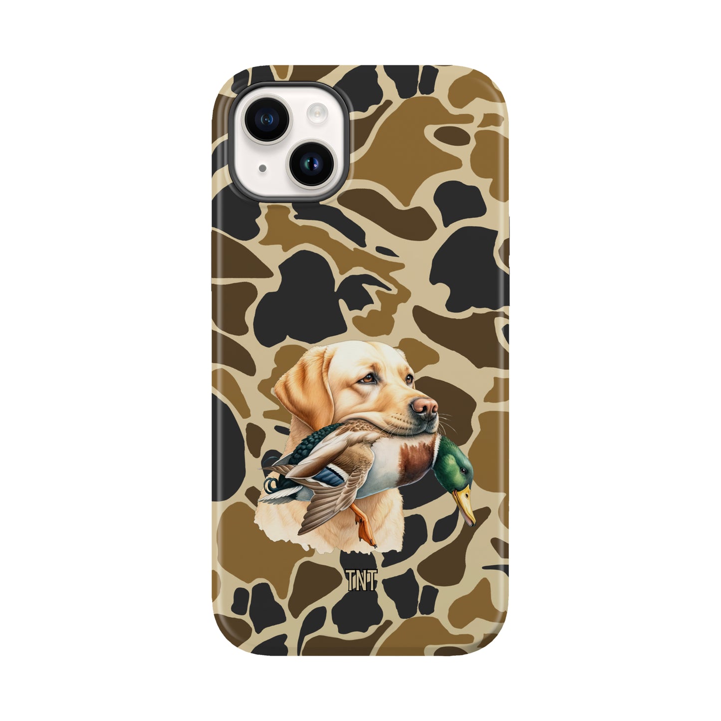 Yellow Lab Duck Camo Hunting Tough MagSafe Phone Case