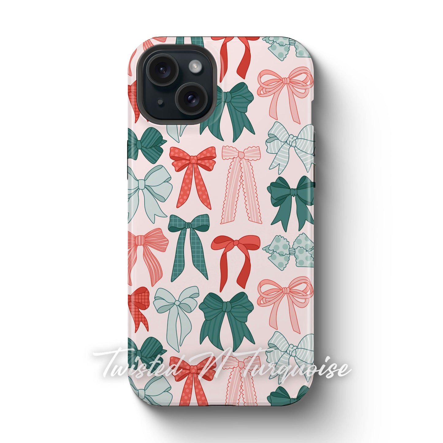Christmas Bows Magnetic Phone Case