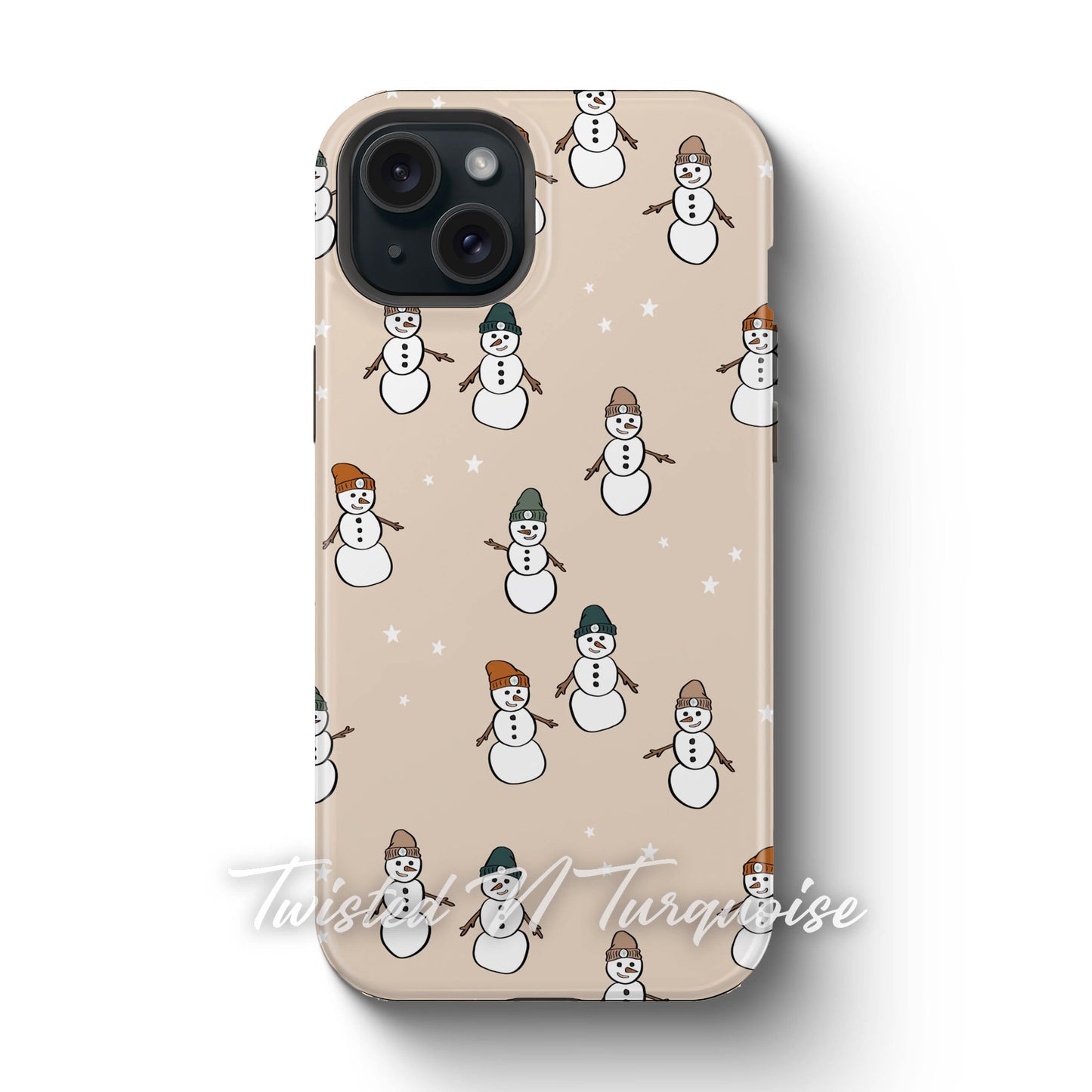 Cozy Snowman Tough Magnetic Phone Case