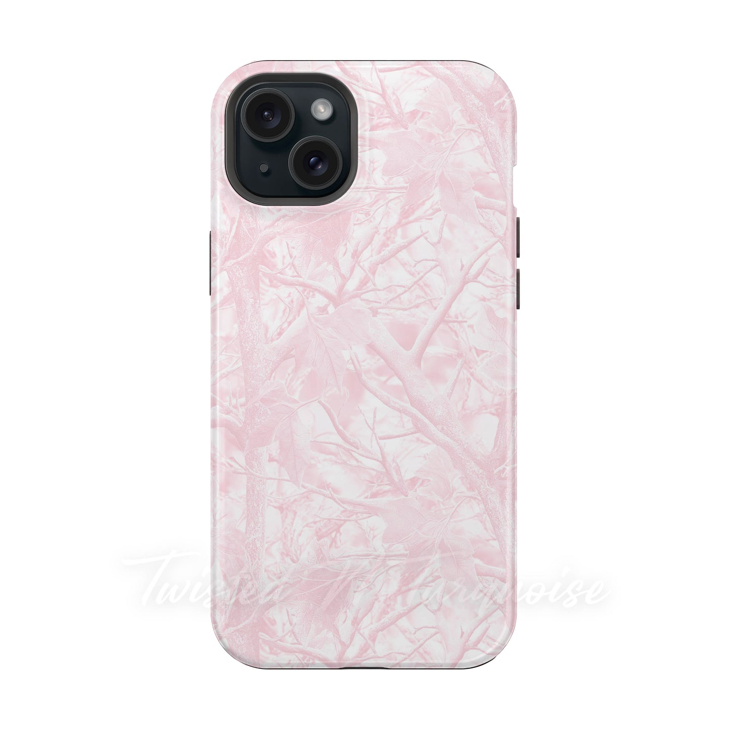 Pink Tree Camo Trendy Country Tough Magnetic Phone Case