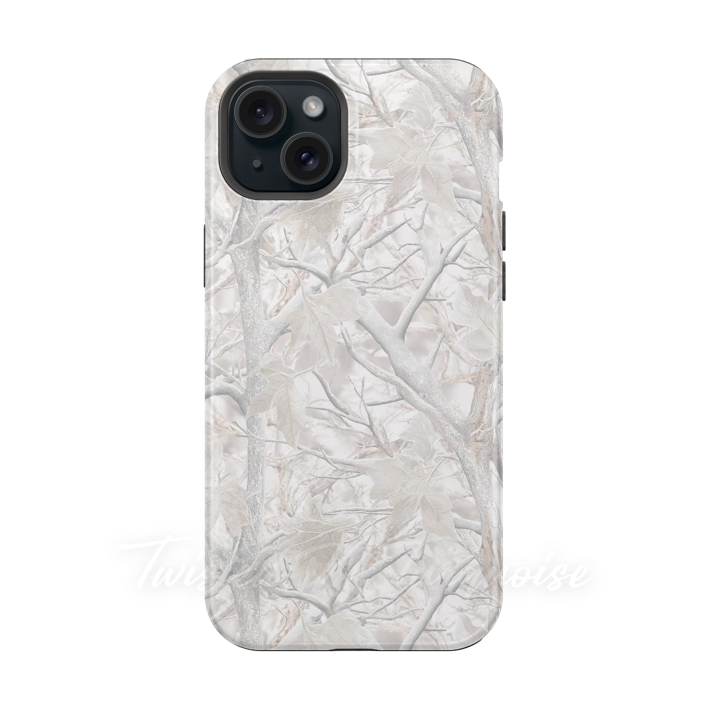 White Tree Camo Trendy Country Tough Magnetic Phone Case