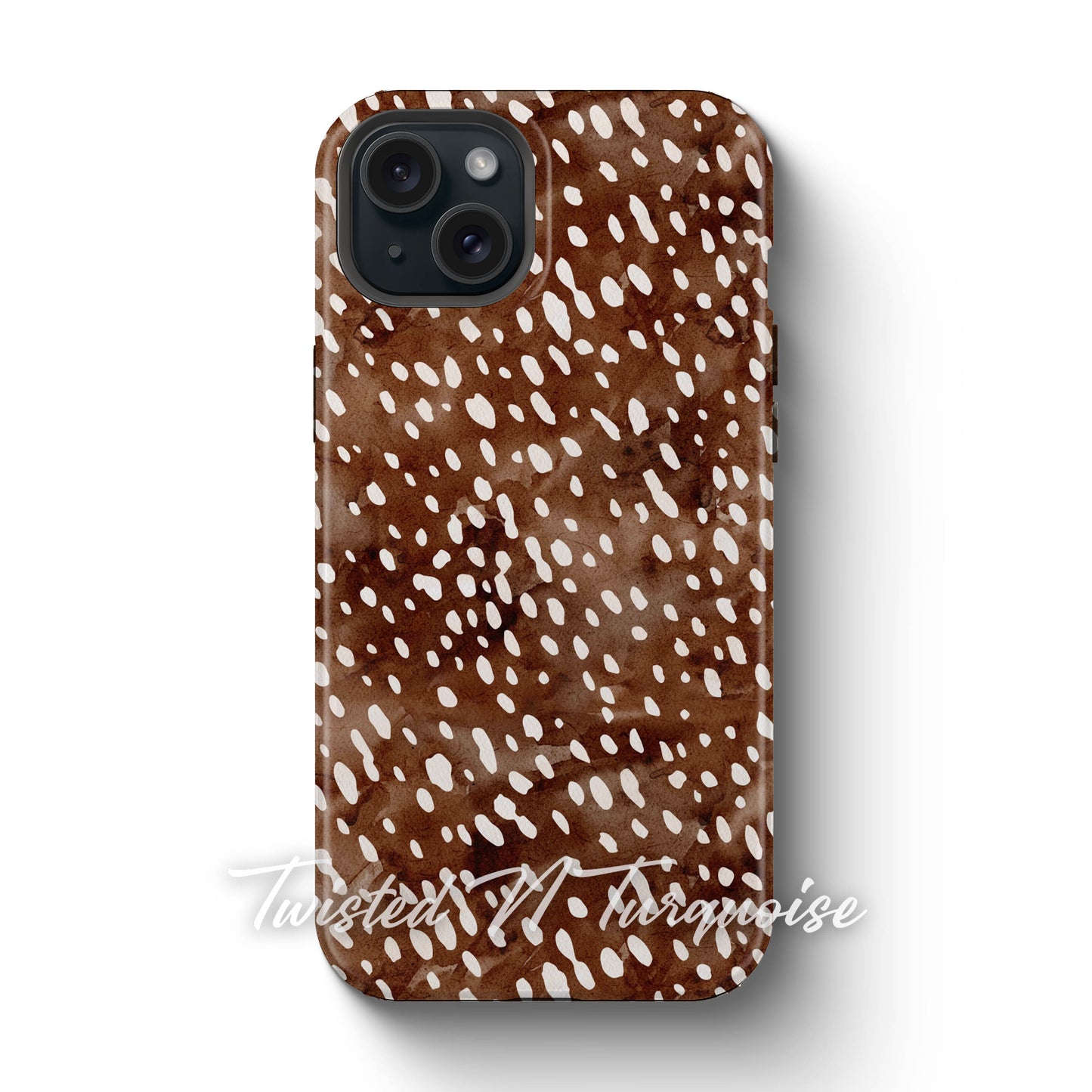 Deer Print Tough Magnetic Mobile Phone Case