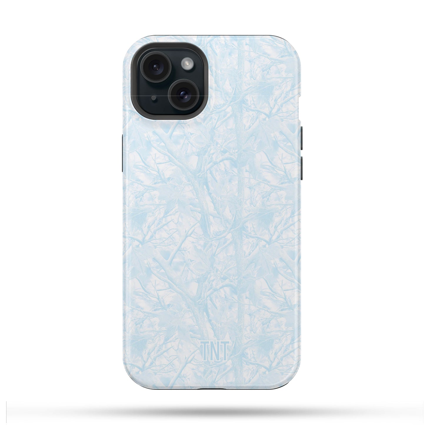 Frosted Blue Tree Camo Tough Magnetic Phone Case