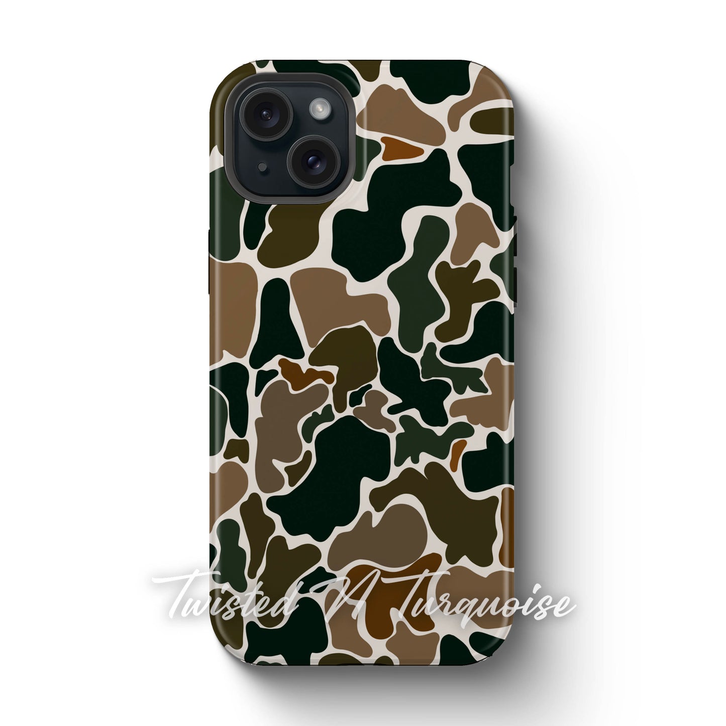Trendy Camo Tough Magnetic Mobile Phone Case