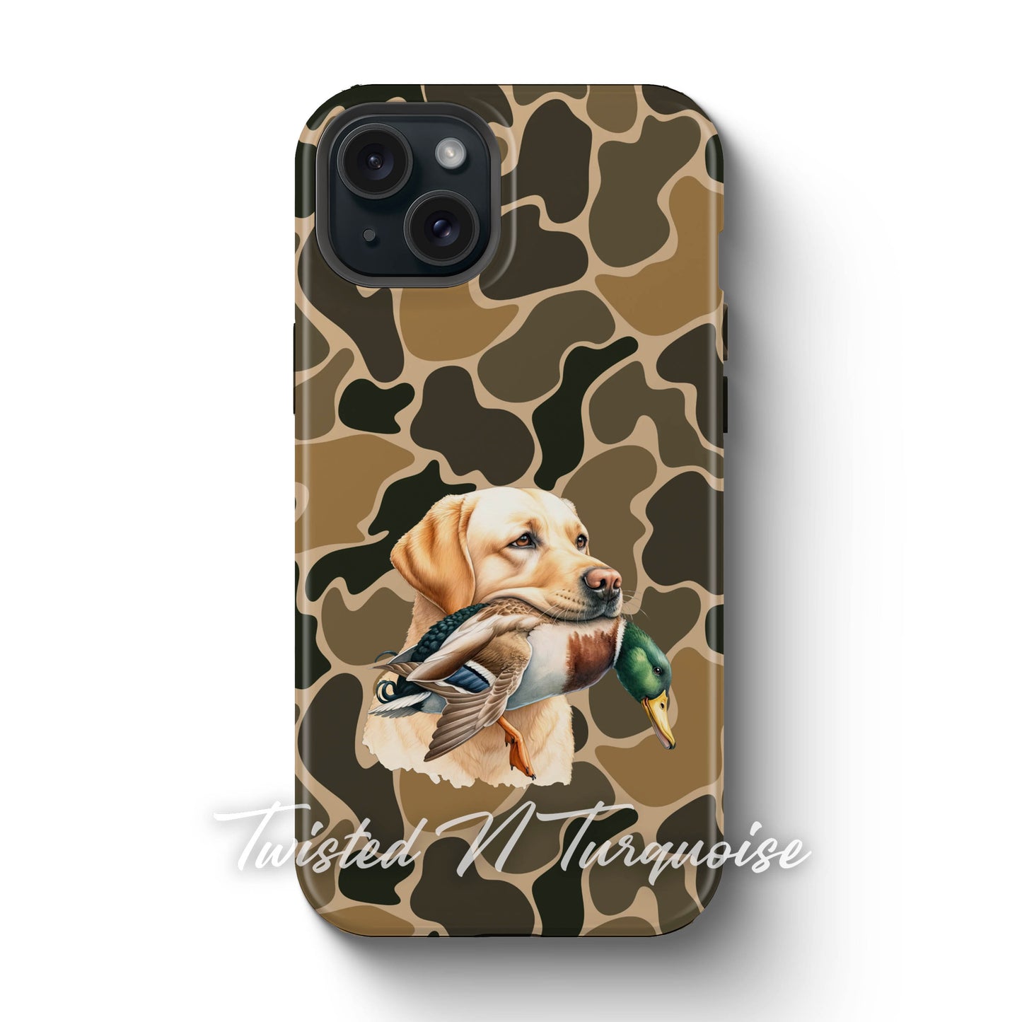 Yellow Lab Duck Camo Tough Phone Case