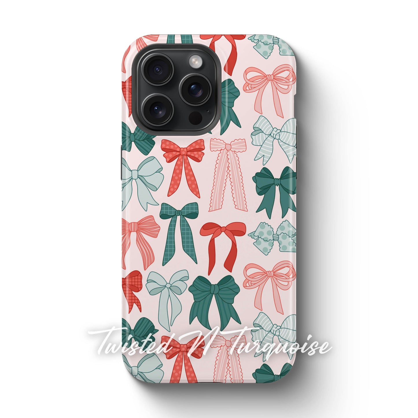 Christmas Bows Magnetic Phone Case