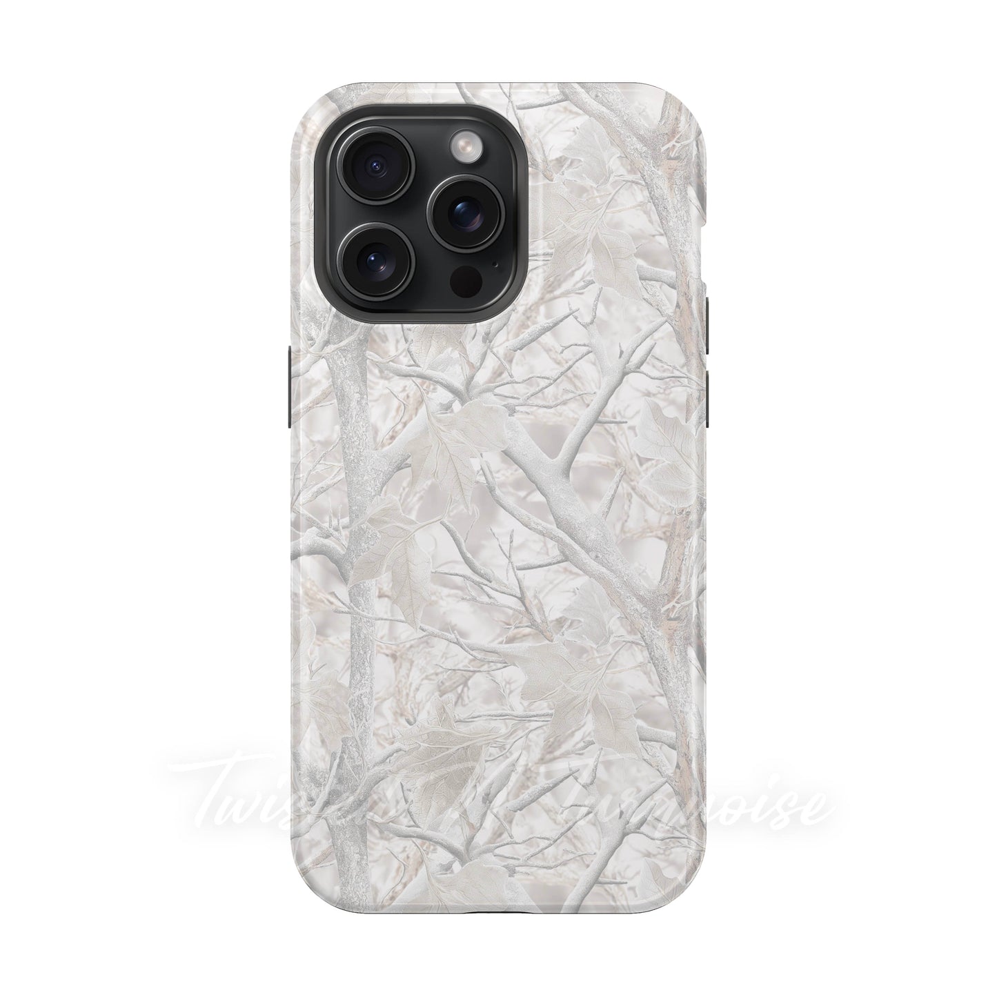 White Tree Camo Trendy Country Tough Magnetic Phone Case
