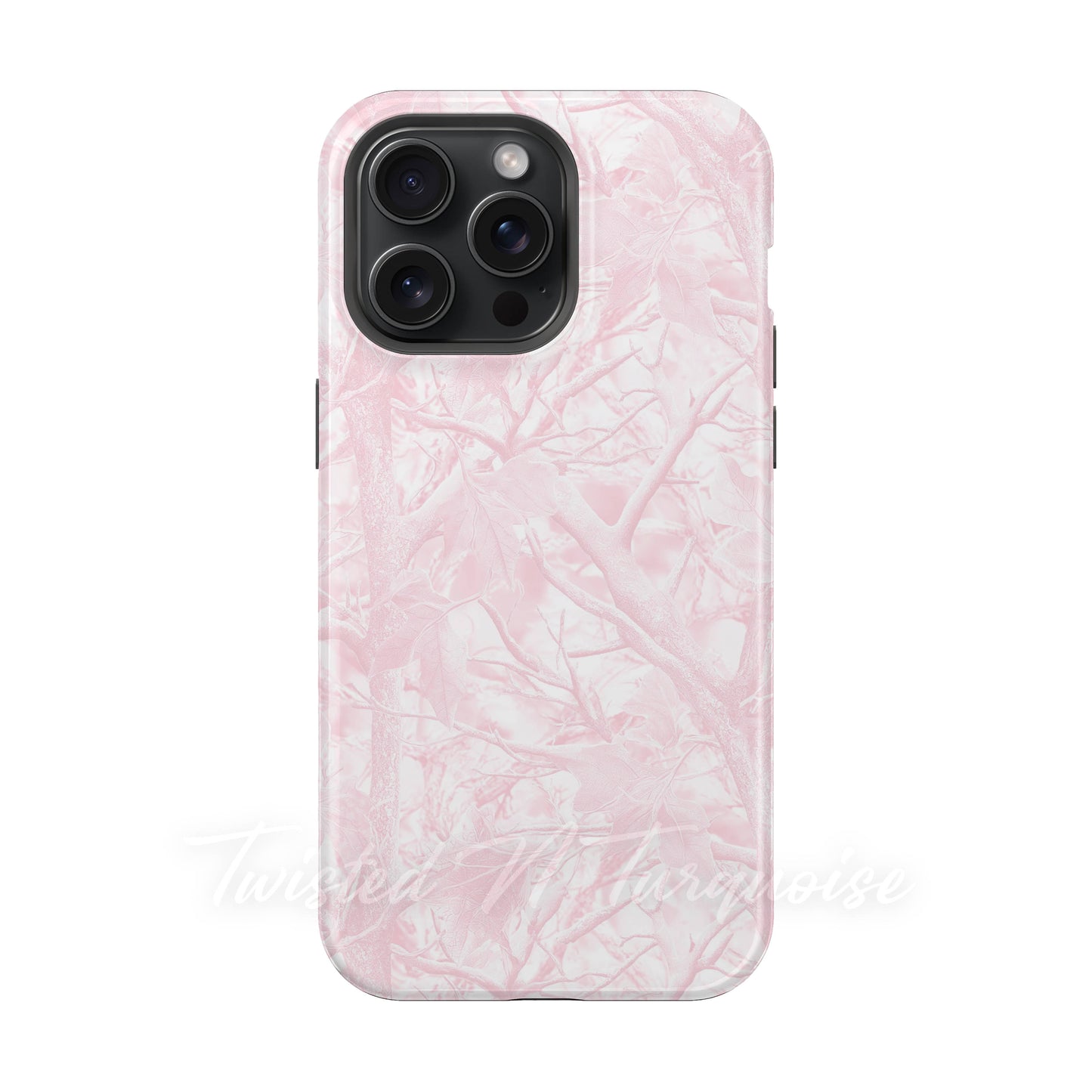 Pink Tree Camo Trendy Country Tough Magnetic Phone Case
