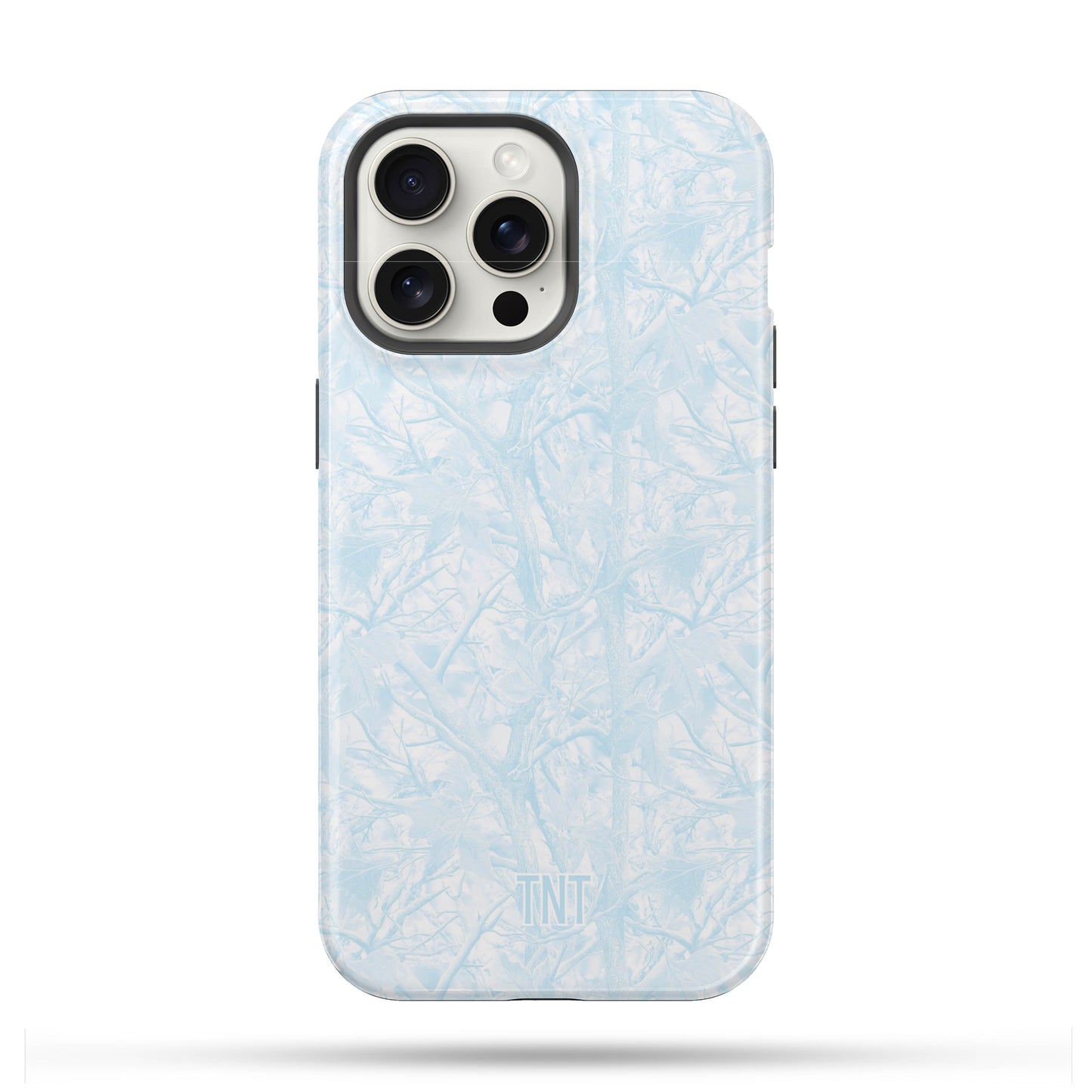 Frosted Blue Tree Camo Tough Magnetic Phone Case