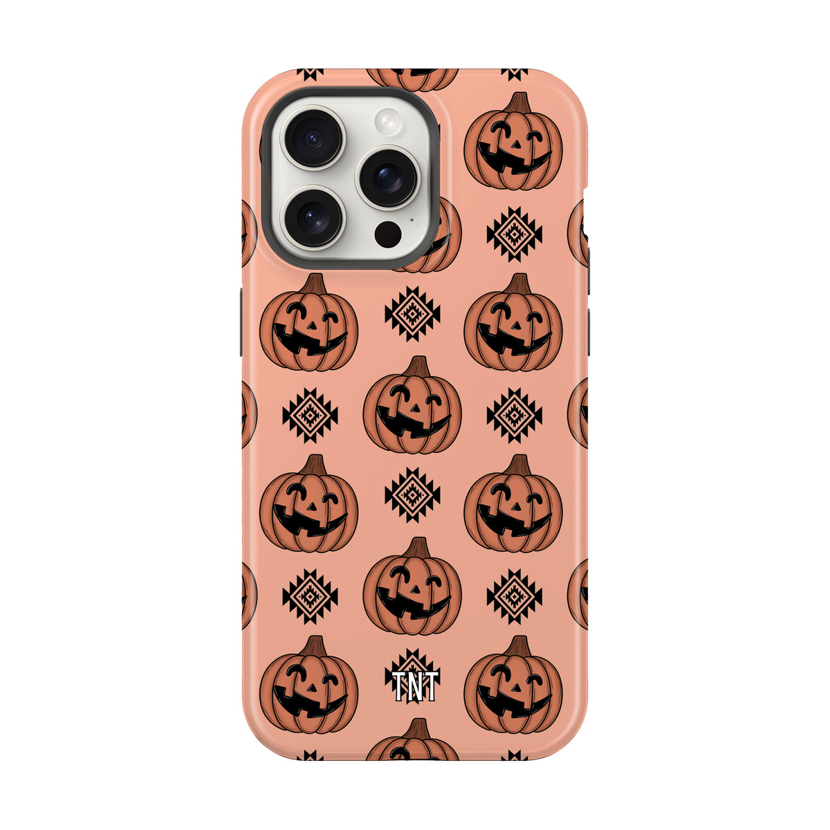 Aztec Pumpkins Halloween Spooky Western Tough MagSafe Phone Case
