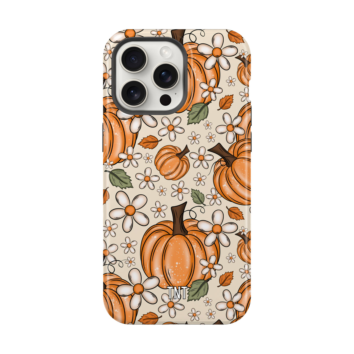 Pumpkin Daisies Fall Tough MagSafe Phone Case