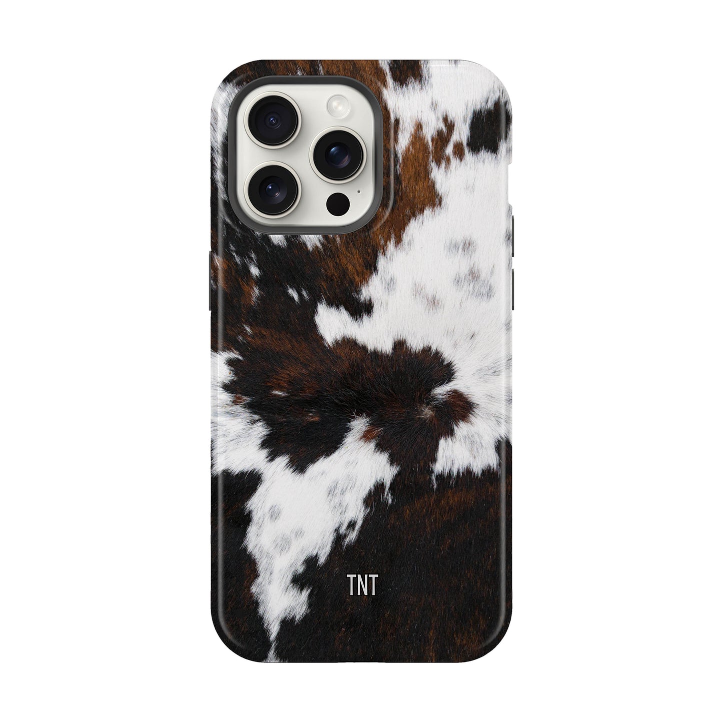 Faux Cowhide (NOT REAL) Style 1 Tough Magsafe Western Phone Case