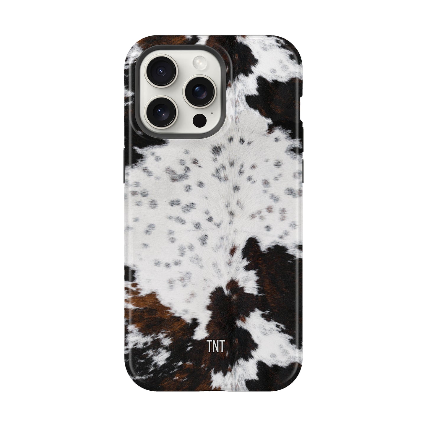 Faux Spotted Cowhide (NOT REAL) Style 2 Tough Western Phone Case