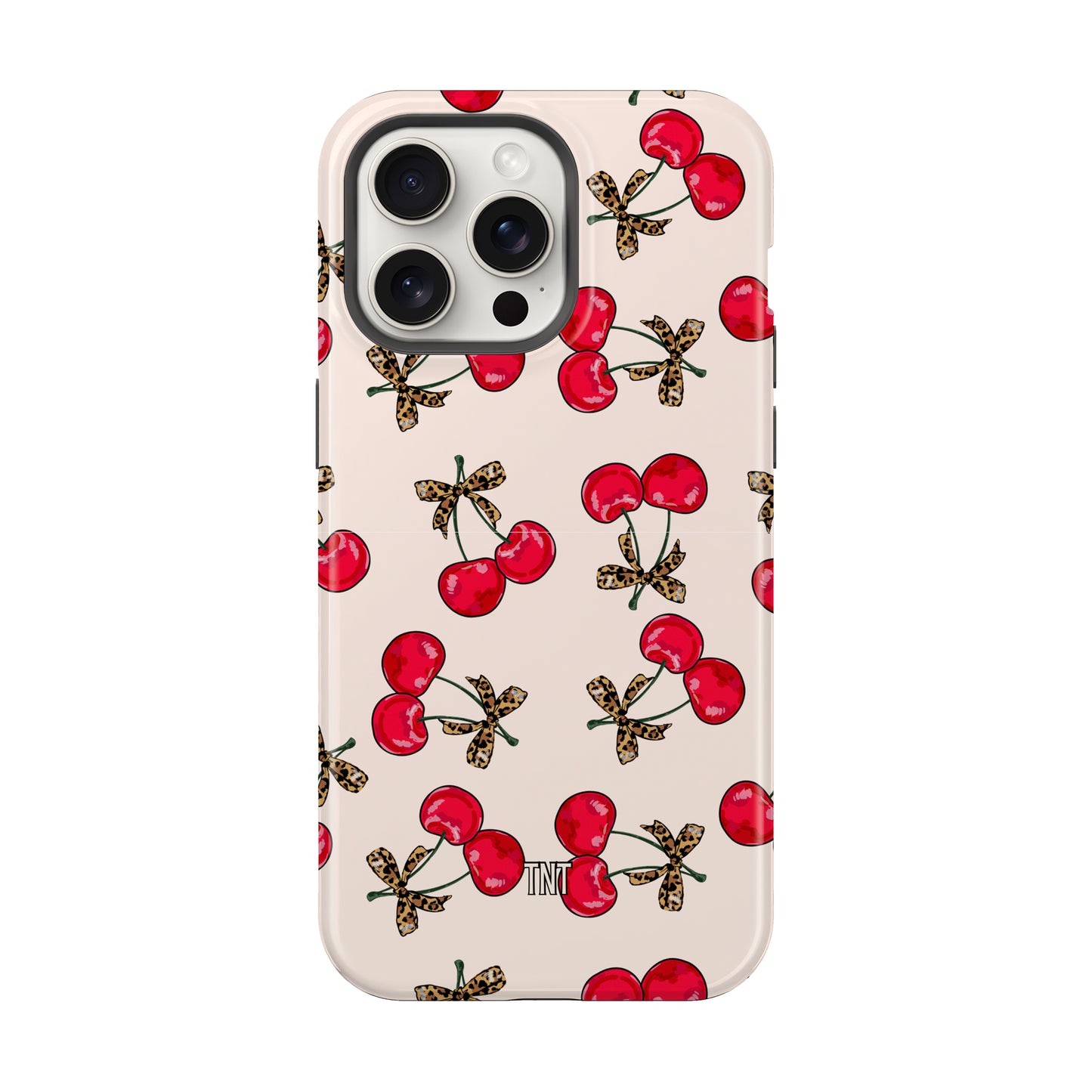Cheetah Cherries Trendy Tough MagSafe Phone Case