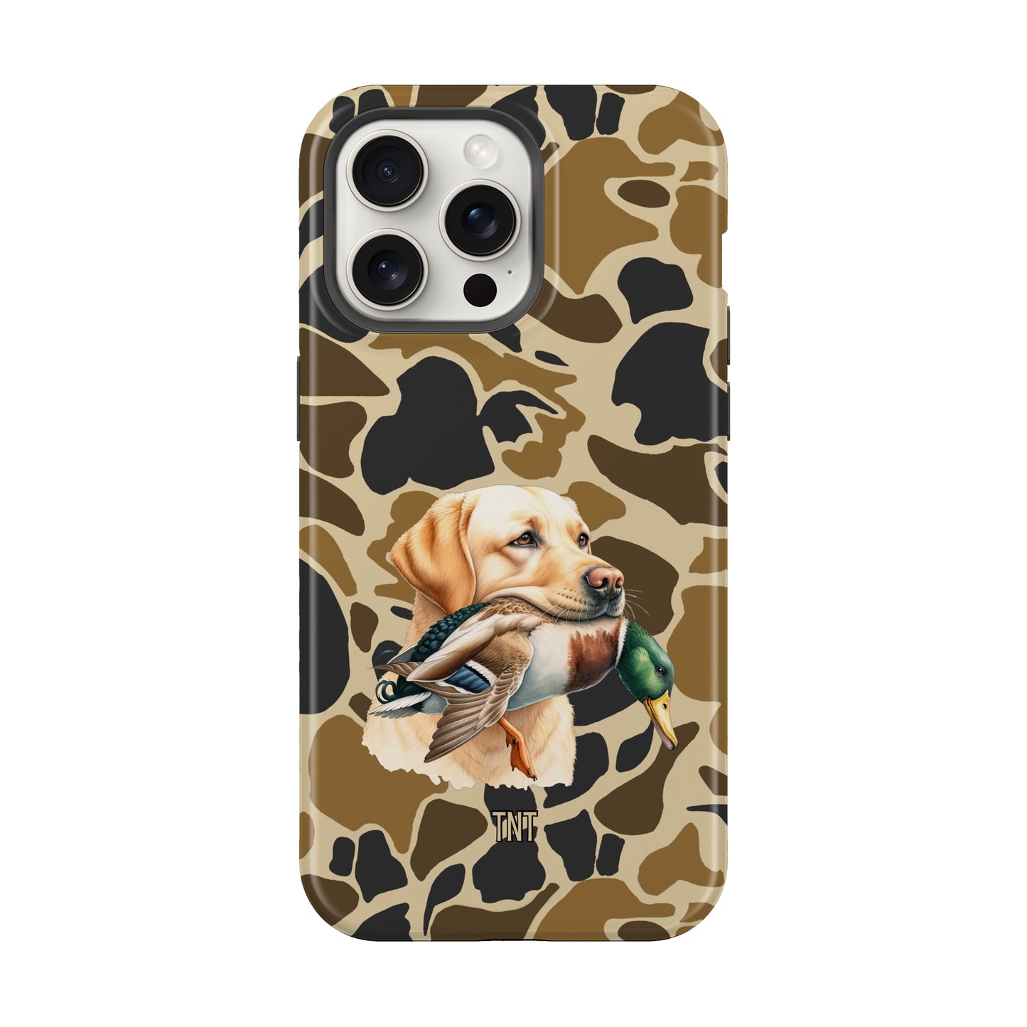 Yellow Lab Duck Camo Hunting Tough MagSafe Phone Case