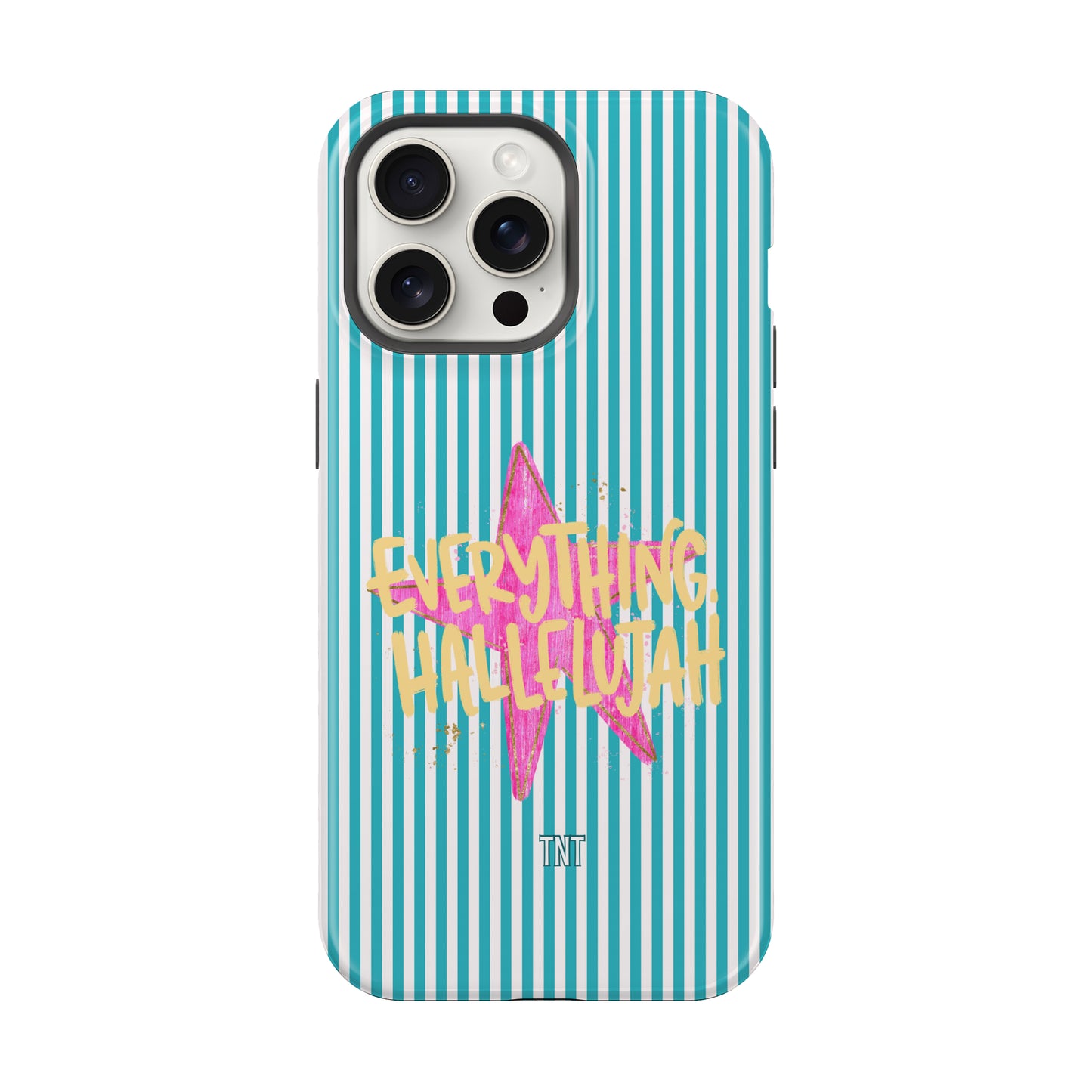 Everything Hallelujah Striped Summer Bright Tough MagSafe Phone Case