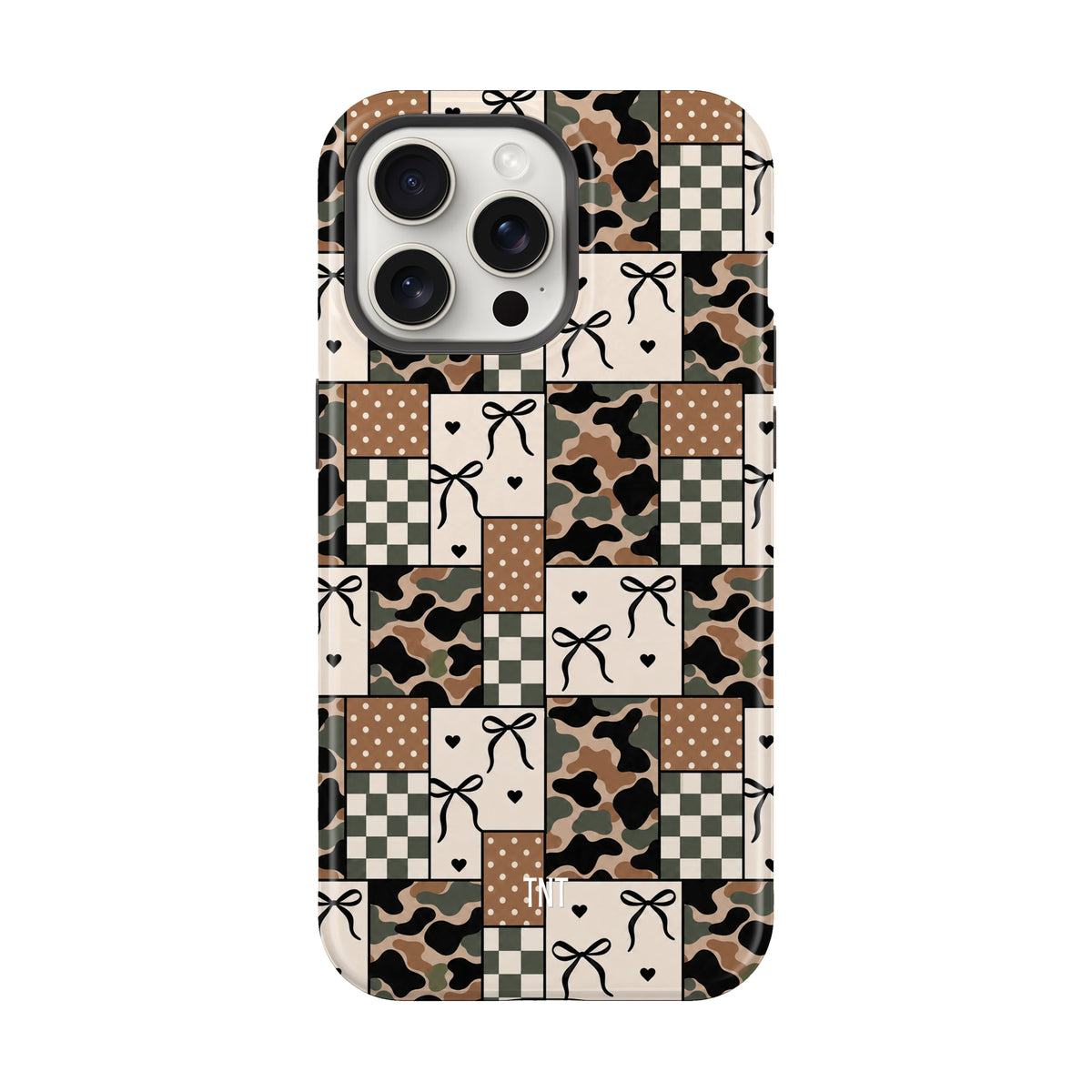 LIMITED EDITION Camo Patchwork Tough MagSafe Phone Case