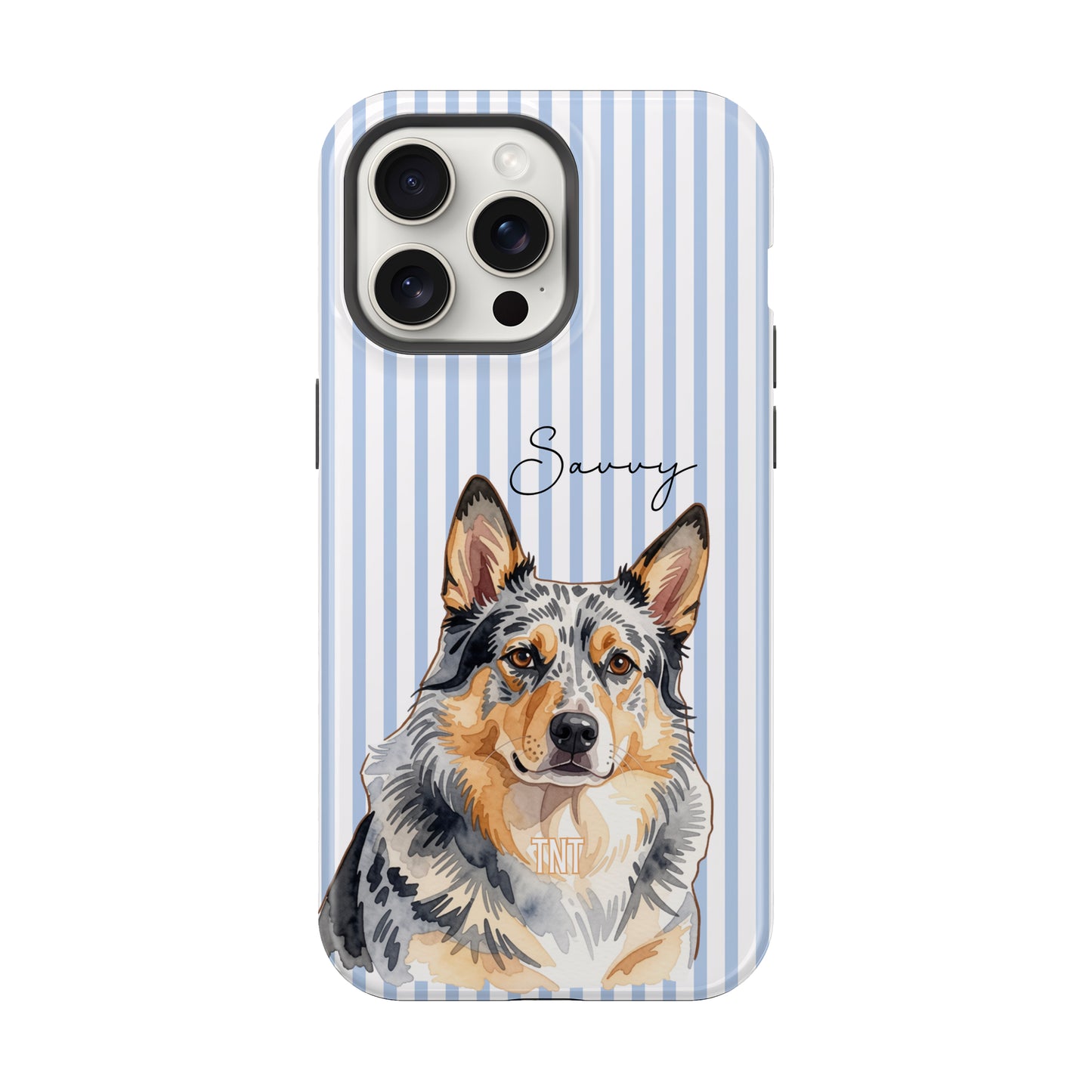 Custom Pet Watercolor Portrait Phone Case Customizable Personalized Keep Sake Photo Case