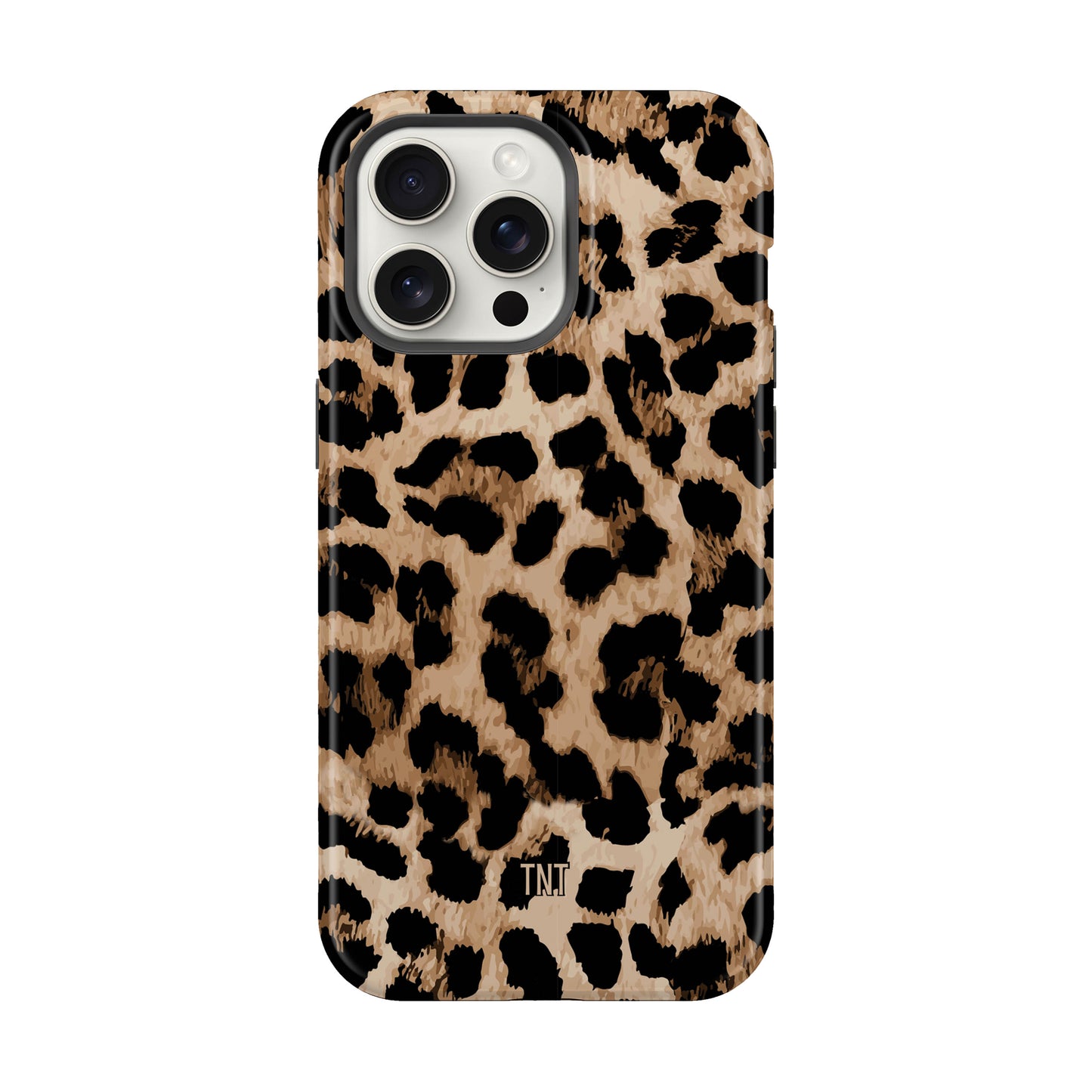 Leopard Print Trendy Tough MagSafe Phone Case