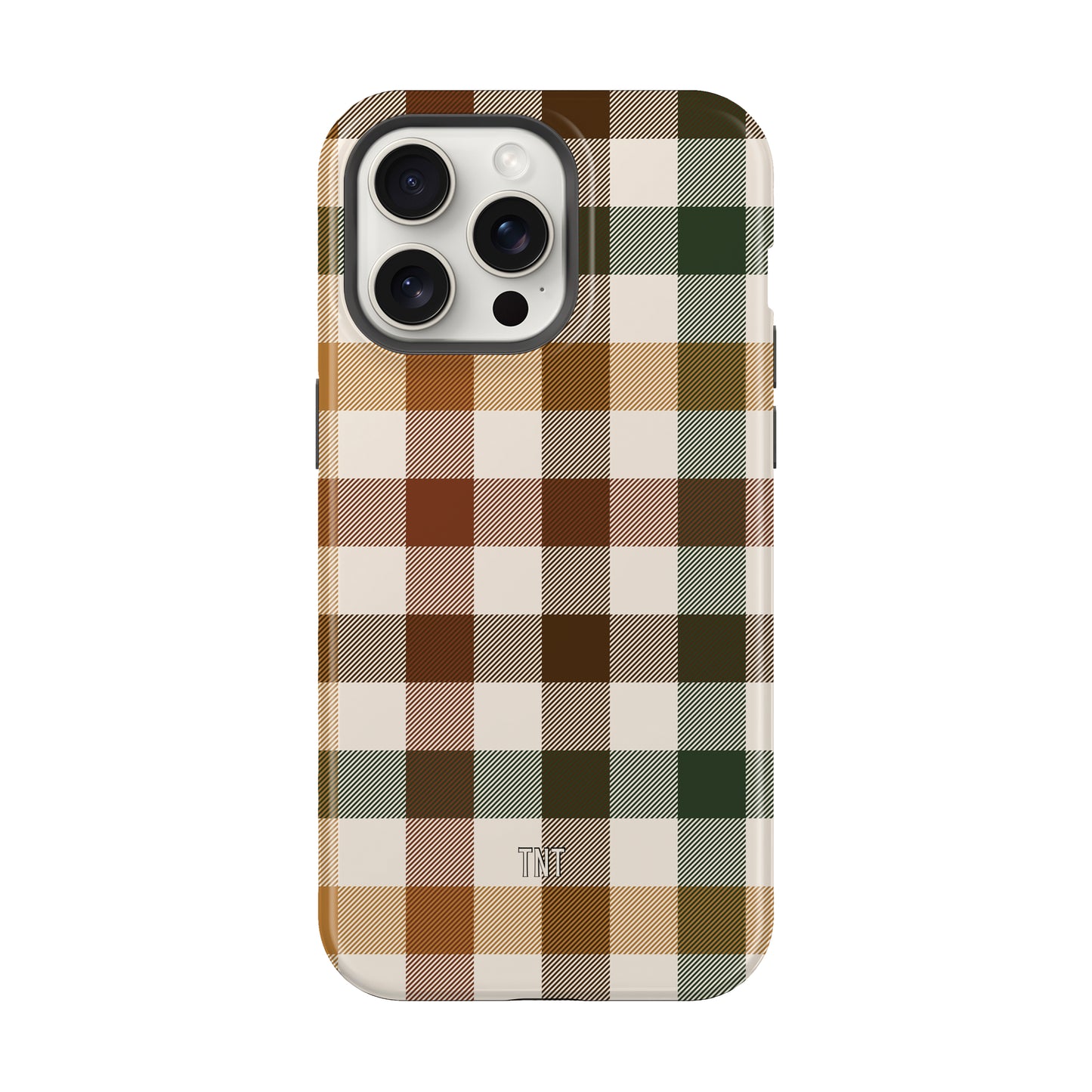 Autumn Check Plaid Tough MagSafe Phone Case