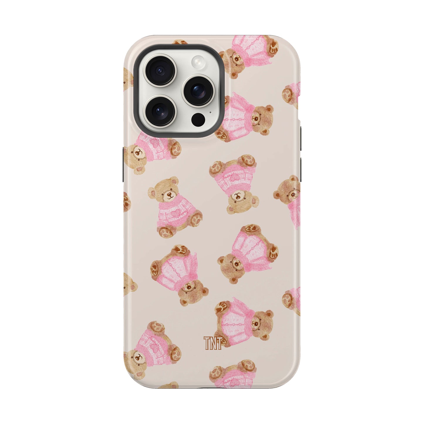 Pink Teddy’s Tough Magnetic Teddy Bear Phone Case