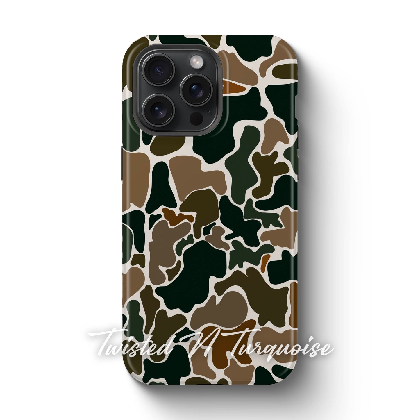Trendy Camo Tough Magnetic Mobile Phone Case