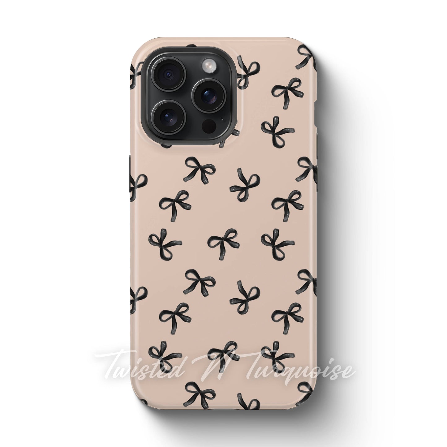 Black Bows New Years Tough Magnetic Phone Case