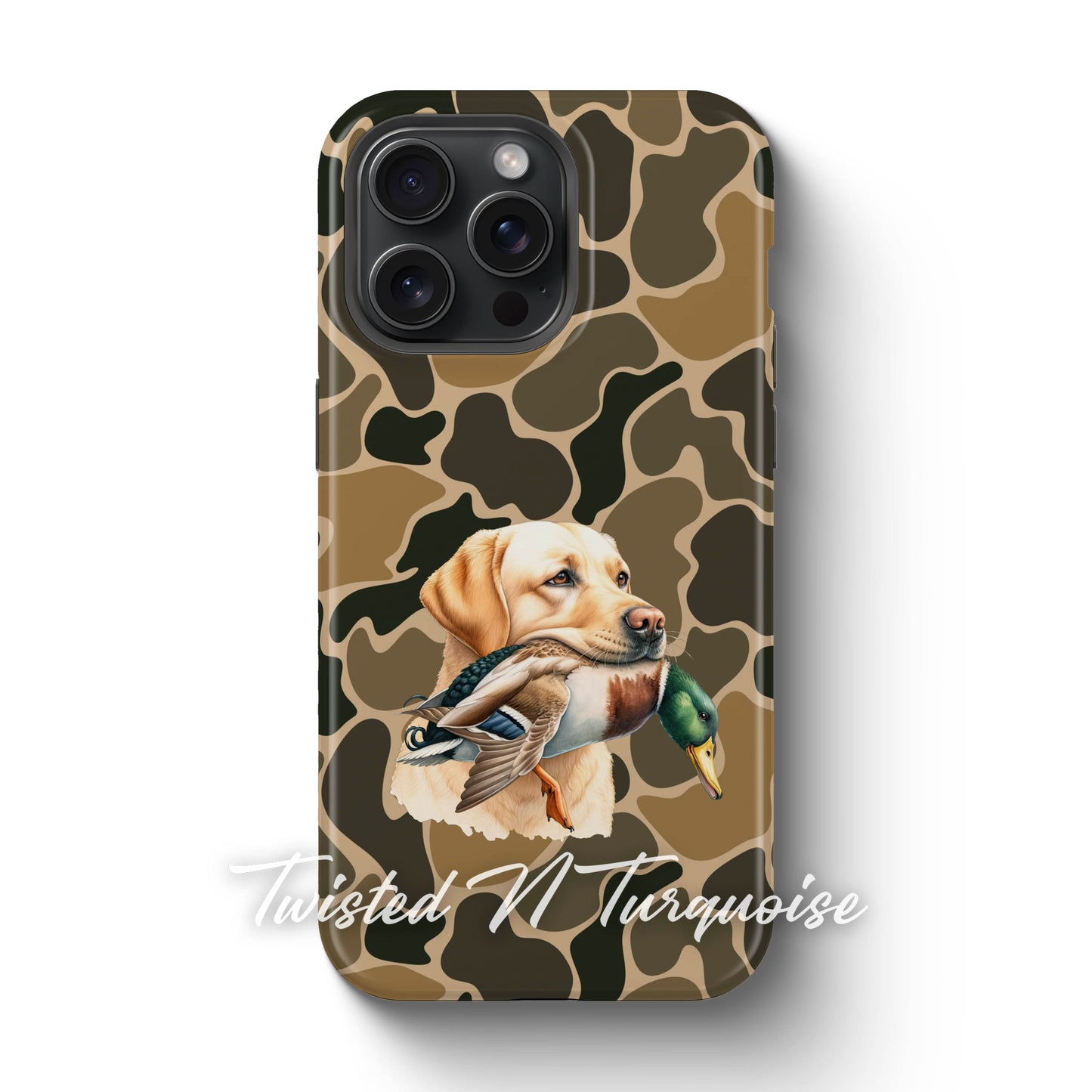 Yellow Lab Duck Camo Tough Phone Case