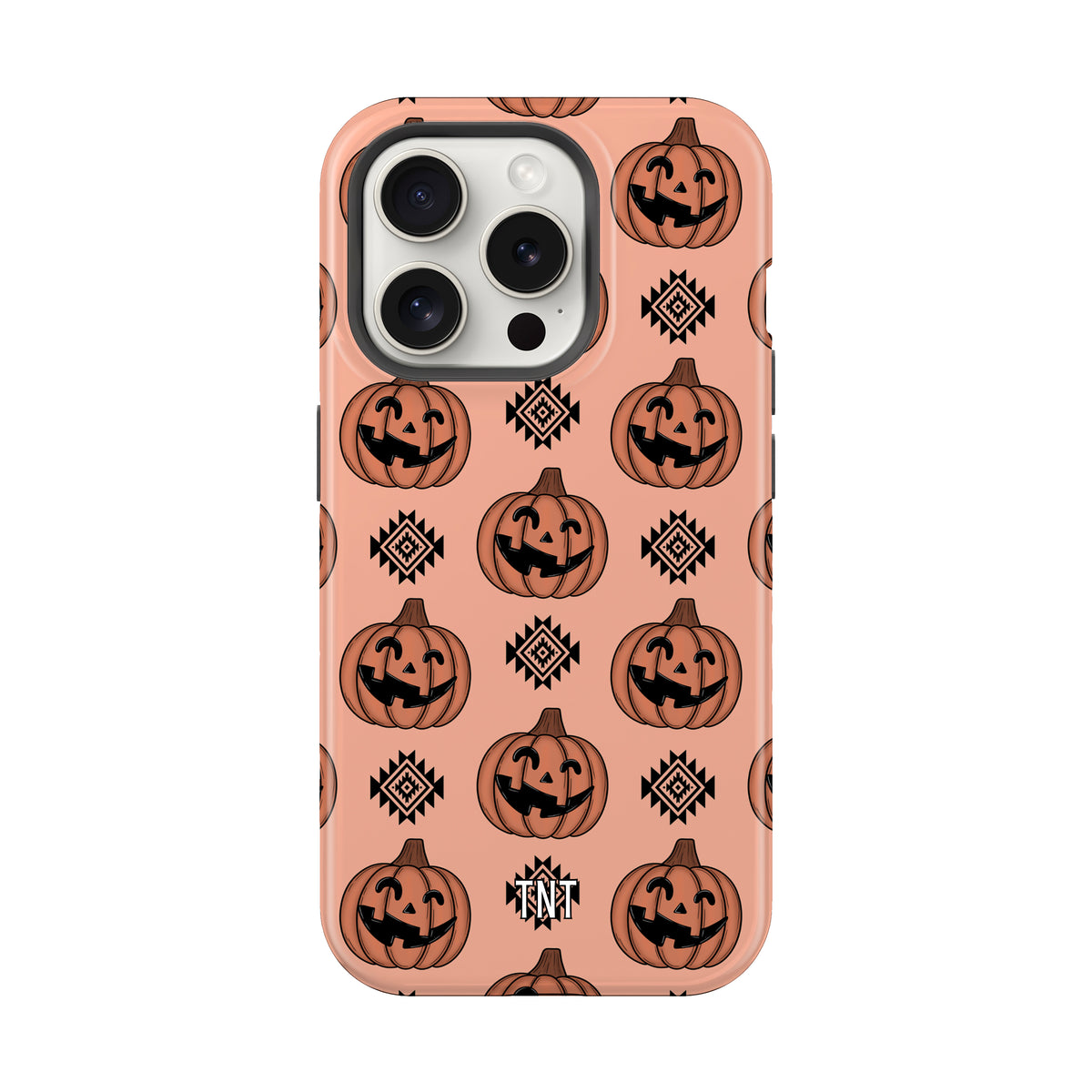 Aztec Pumpkins Halloween Spooky Western Tough MagSafe Phone Case