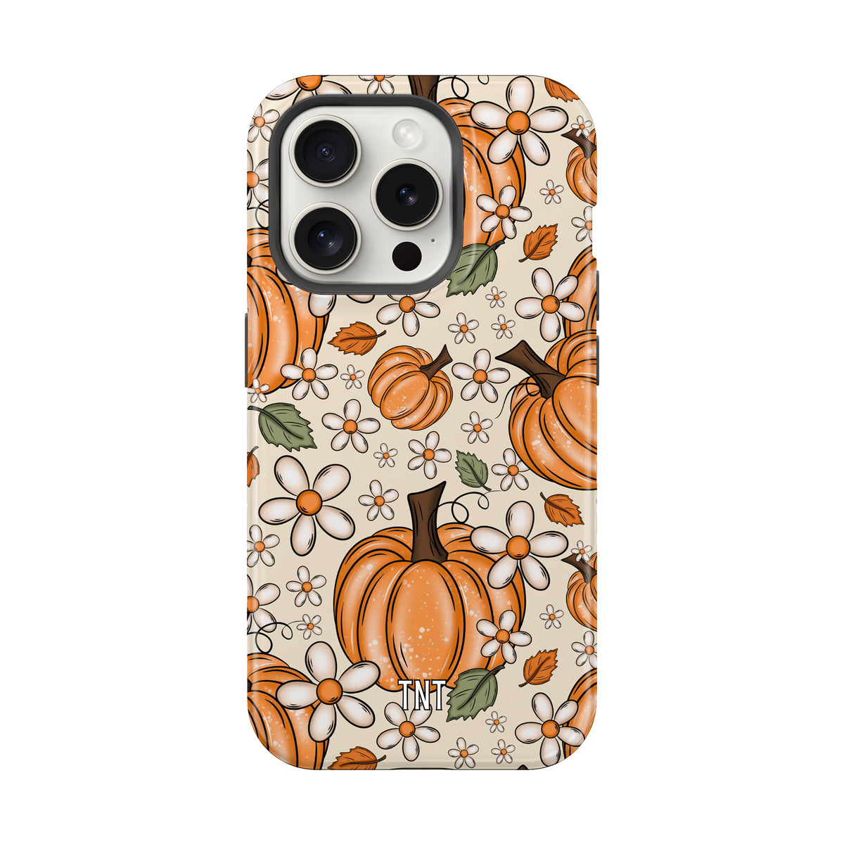Pumpkin Daisies Fall Tough MagSafe Phone Case