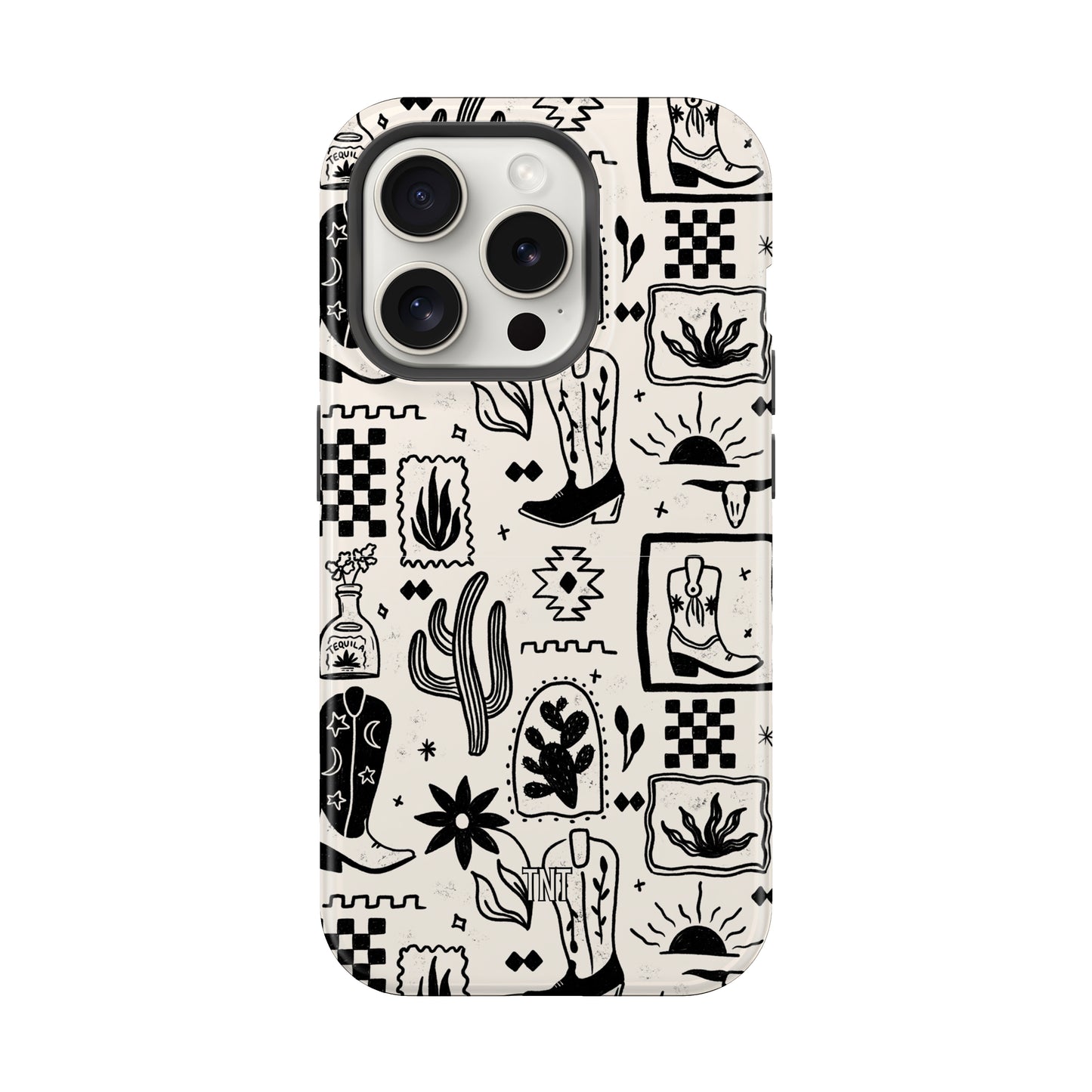 Desert Cowgirl Western Tough MagSafe Phone Case