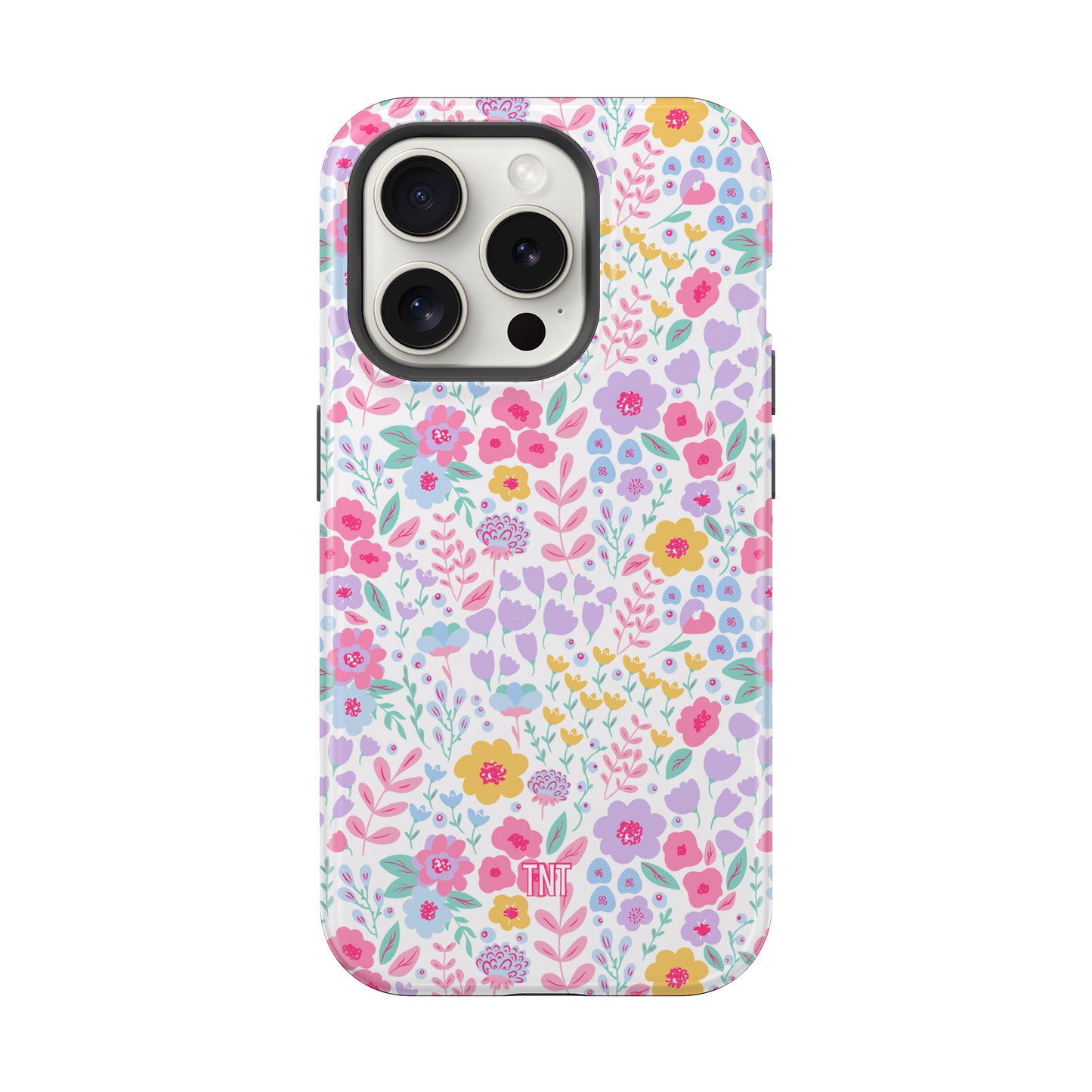Bright Summer Flowers Tough MagSafe Phone Case