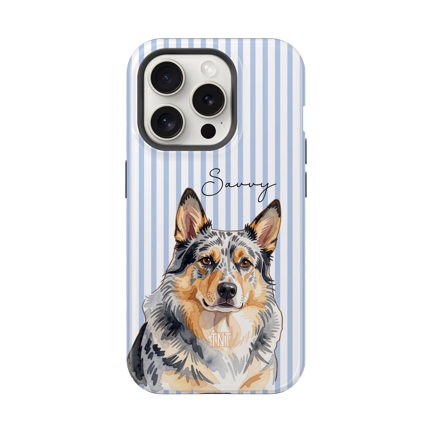 Custom Pet Watercolor Portrait Phone Case Customizable Personalized Keep Sake Photo Case