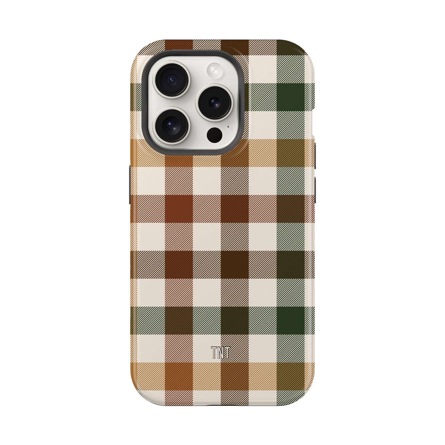 Autumn Check Plaid Tough MagSafe Phone Case