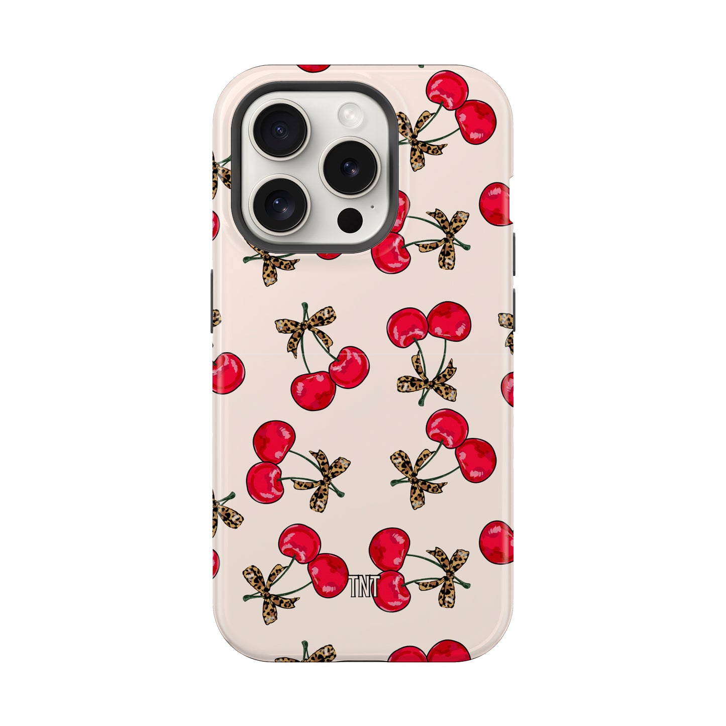 Cheetah Cherries Trendy Tough MagSafe Phone Case