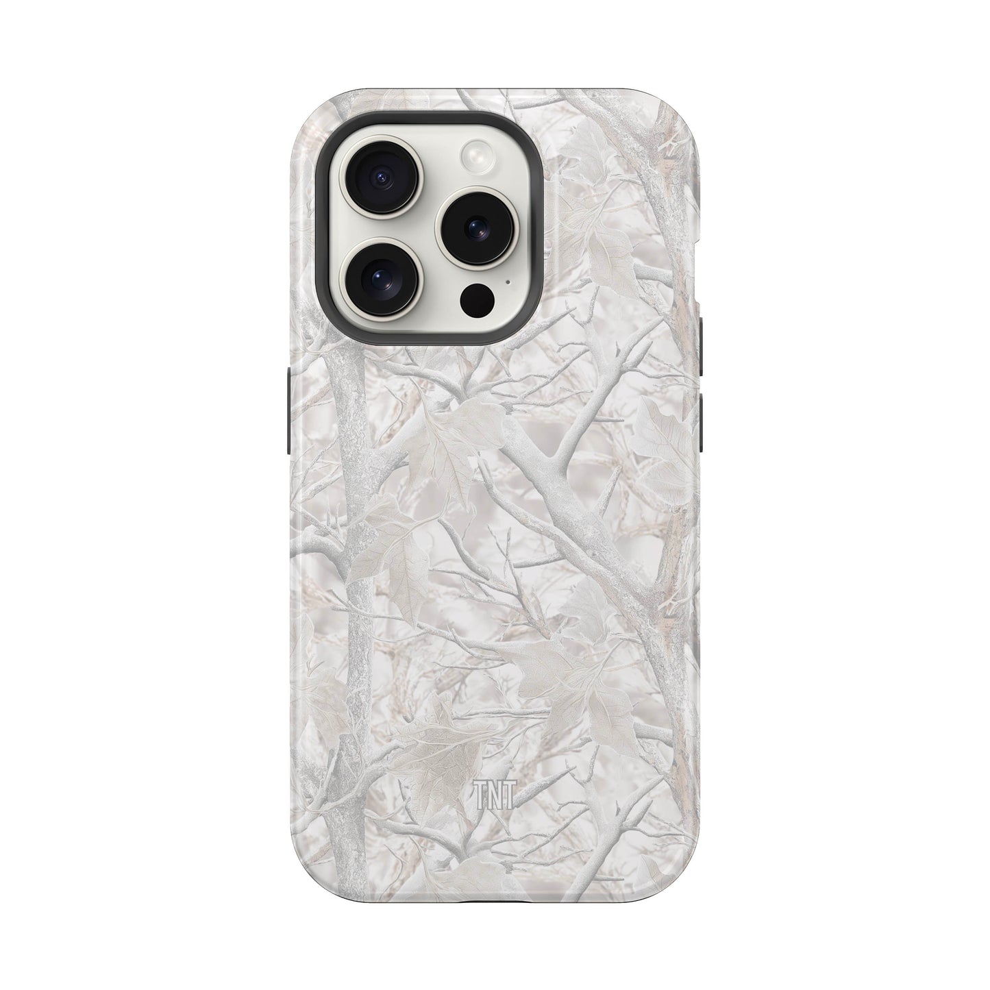 White Tree Camo Trendy Country Tough Magnetic Phone Case