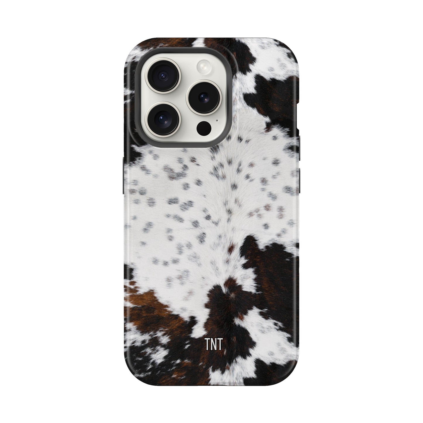 Faux Spotted Cowhide (NOT REAL) Style 2 Tough Western Phone Case